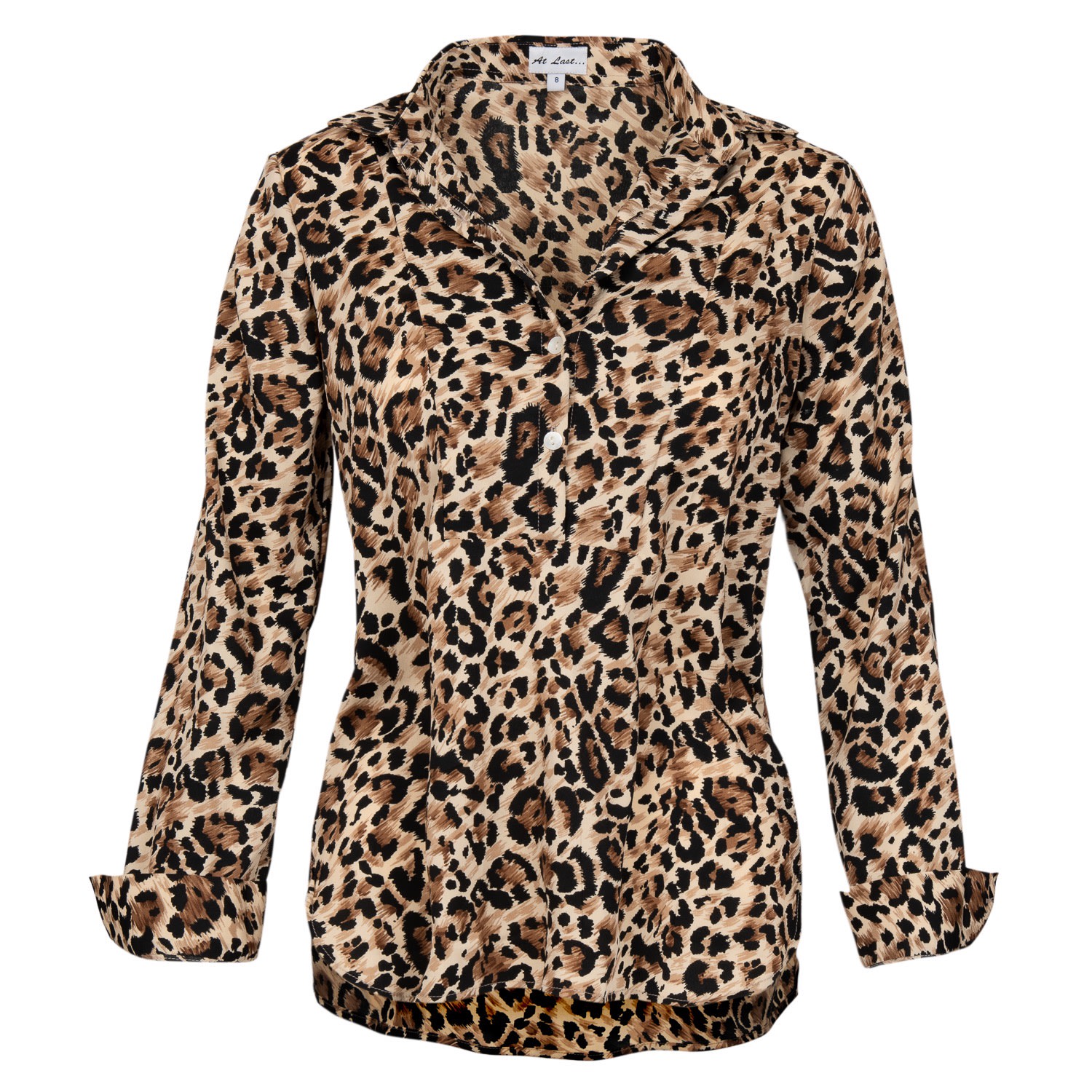 Women’s Brown Soho Shirt In Leopard Large At Last...