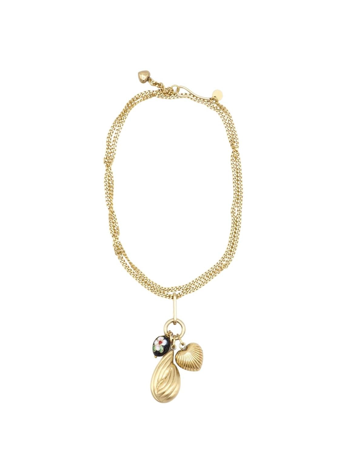 Sita Nevado Women's Vivero Necklace - Gold In Gold