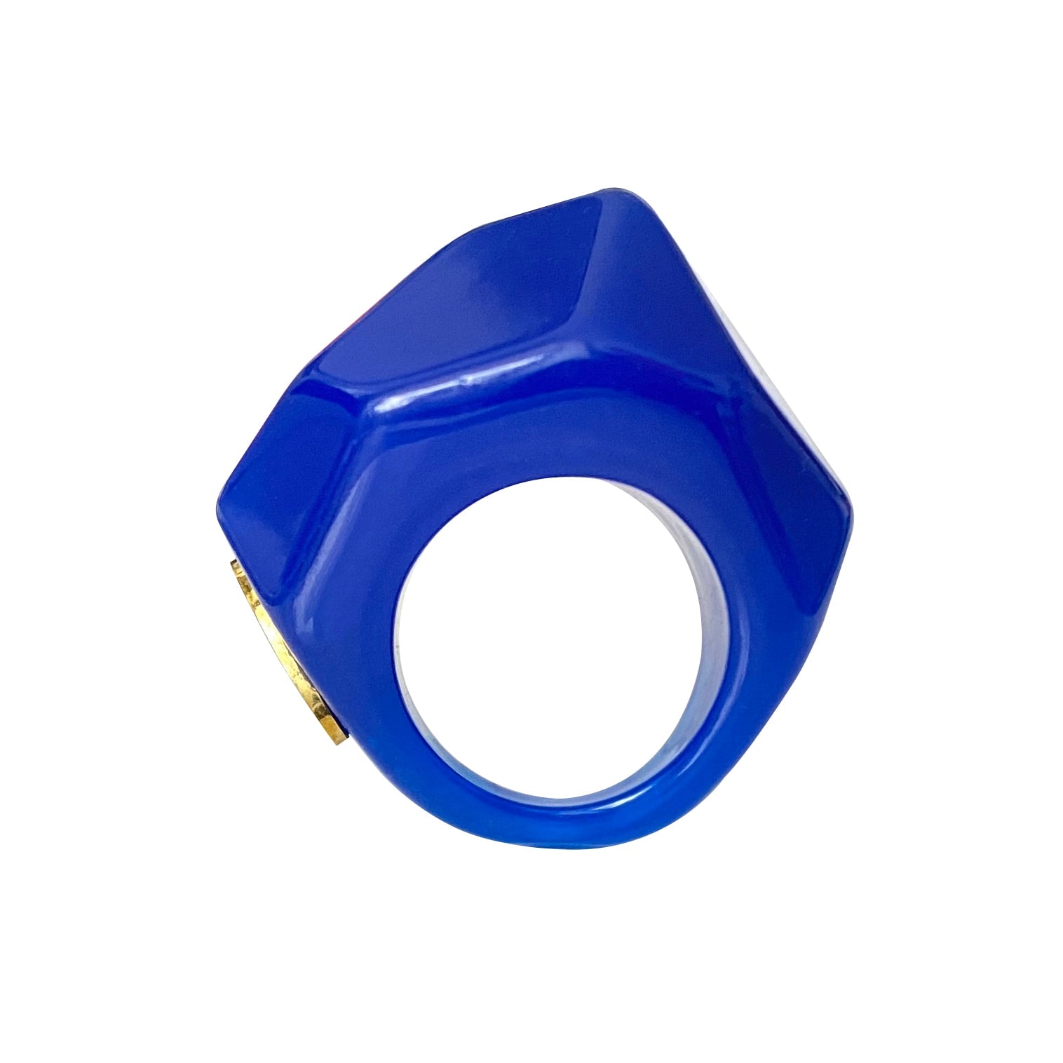Smilla Brav Women's Blue Ring Plastique