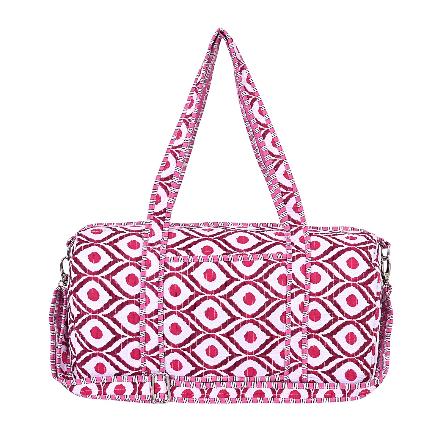Conscious Yoga Collective Pink / Purple The Diamond Cotton Weekender
