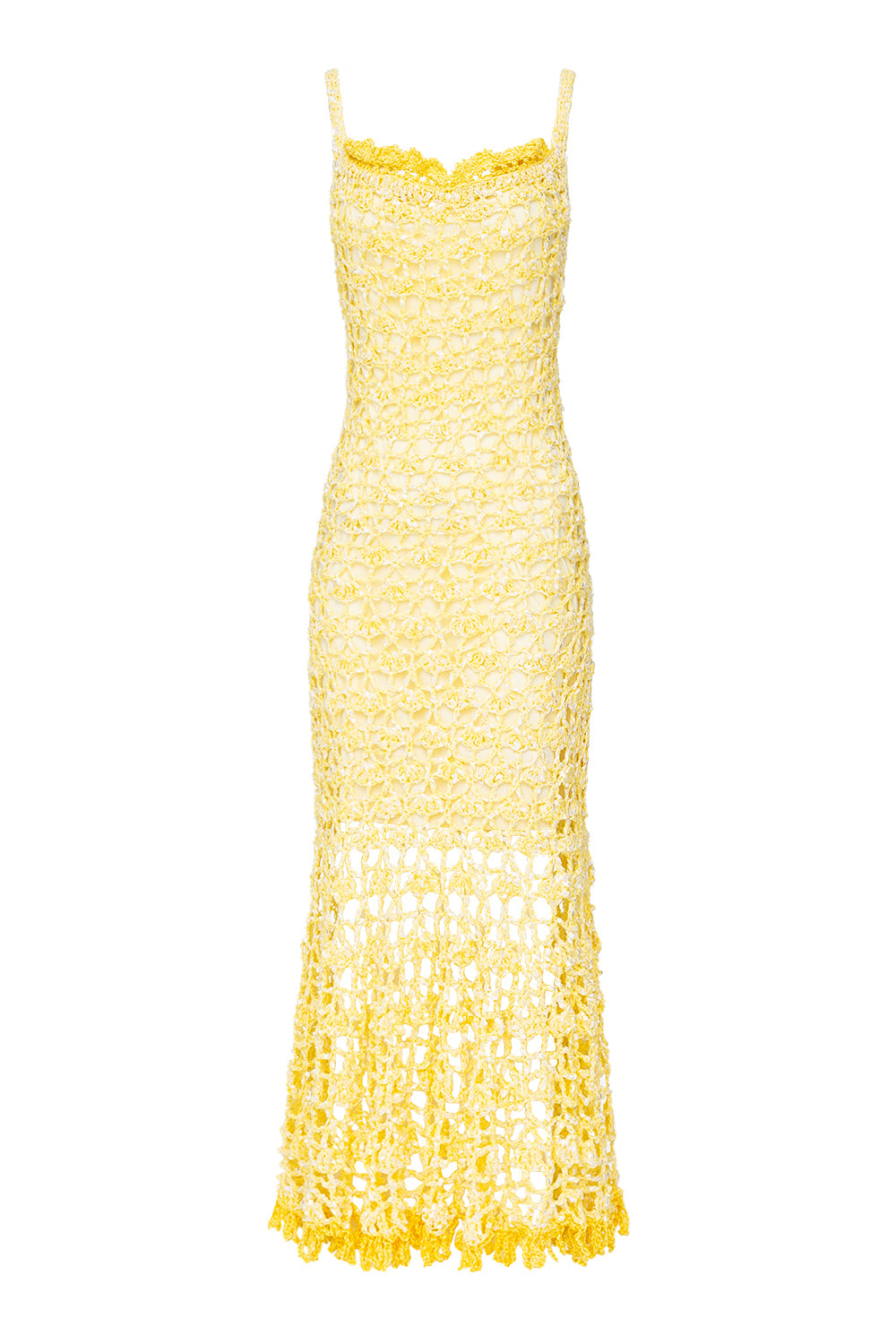 sorrento butter crochet dress ANDREEVA