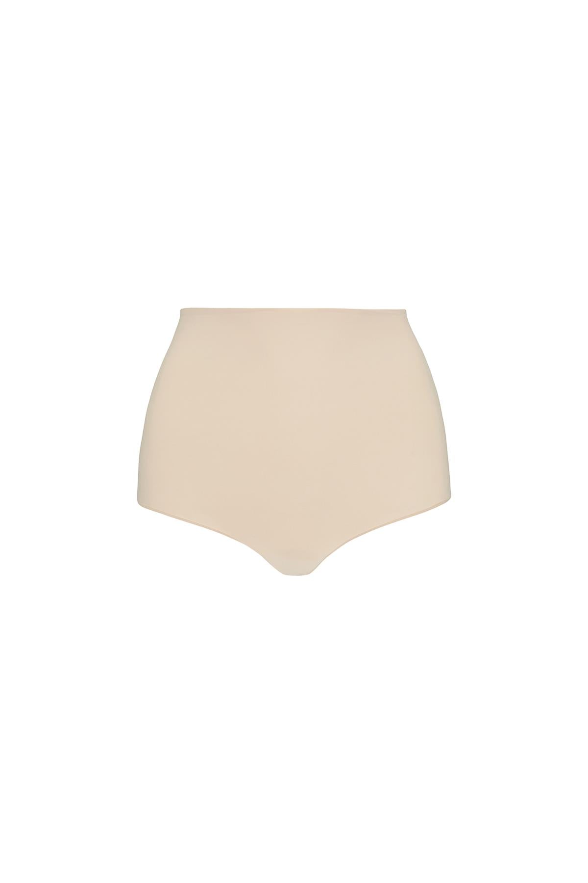 Women’s Neutrals Commando Classic Control Thong, Beige Xs