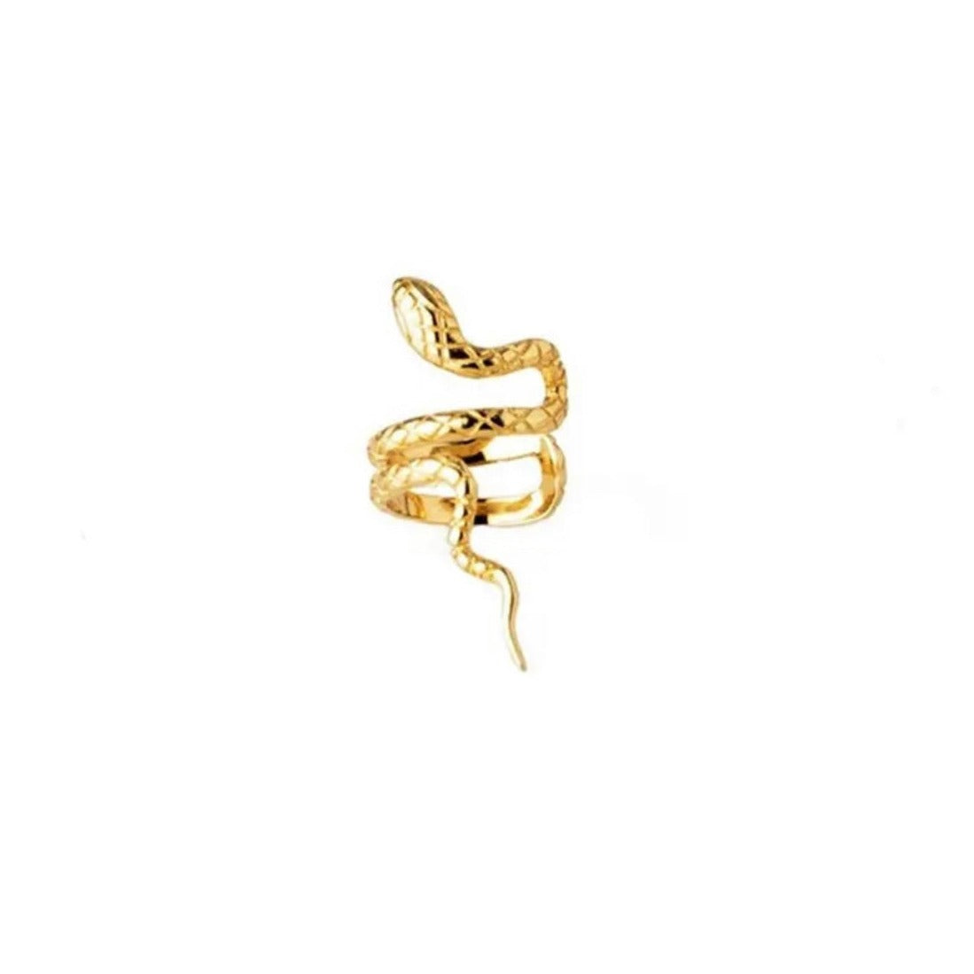 Women’s Reputation Ear Cuff Yellow Gold Jagged Halo Jewelry