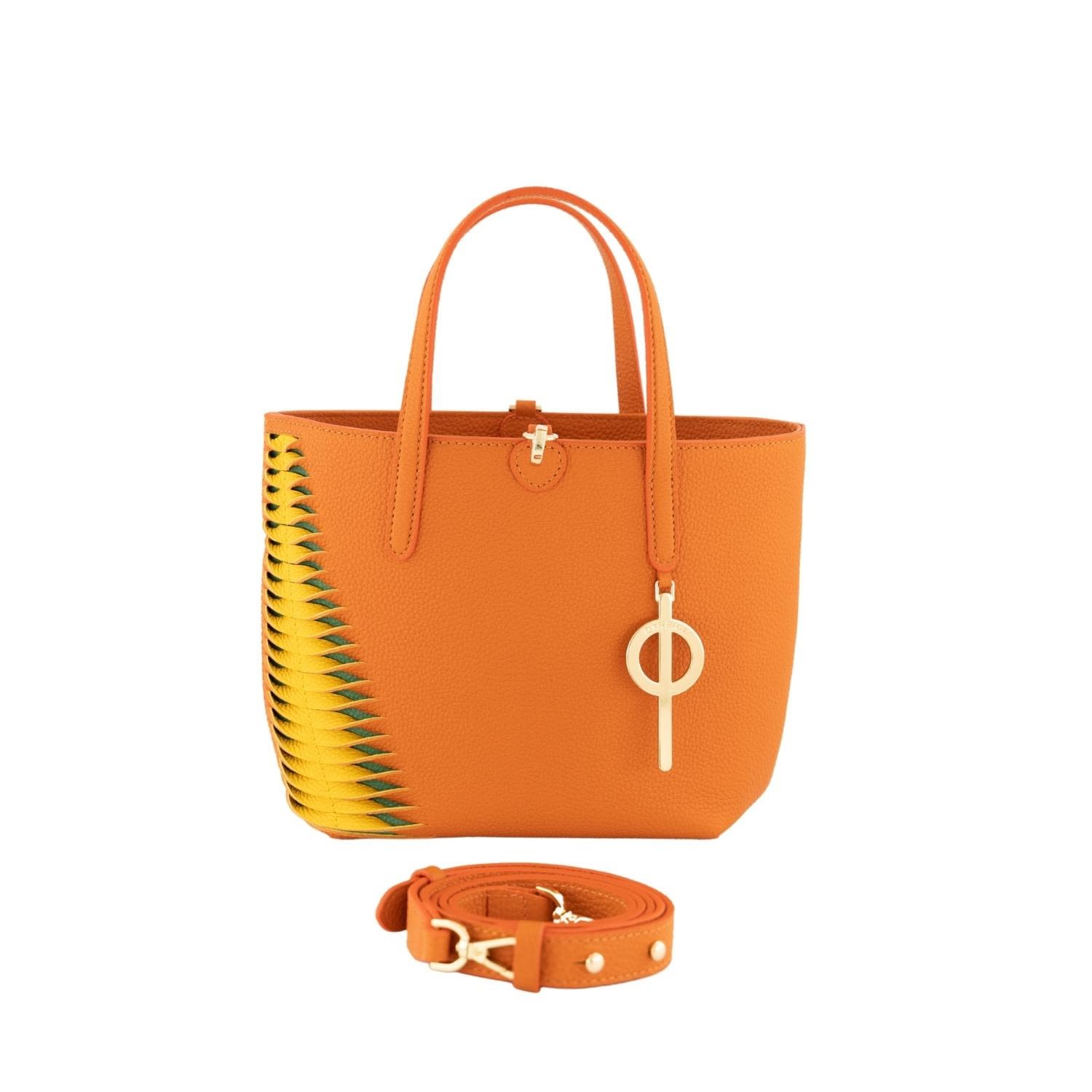 Women’s Yellow / Orange Otrera Mini Tote Bag Orange