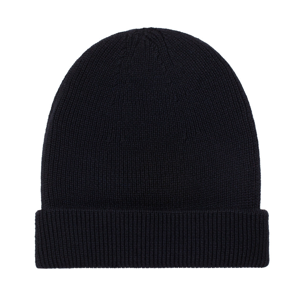 Women’s Heavyweight Merino Activewear Beanie - Black One Size Paul James Knitwear