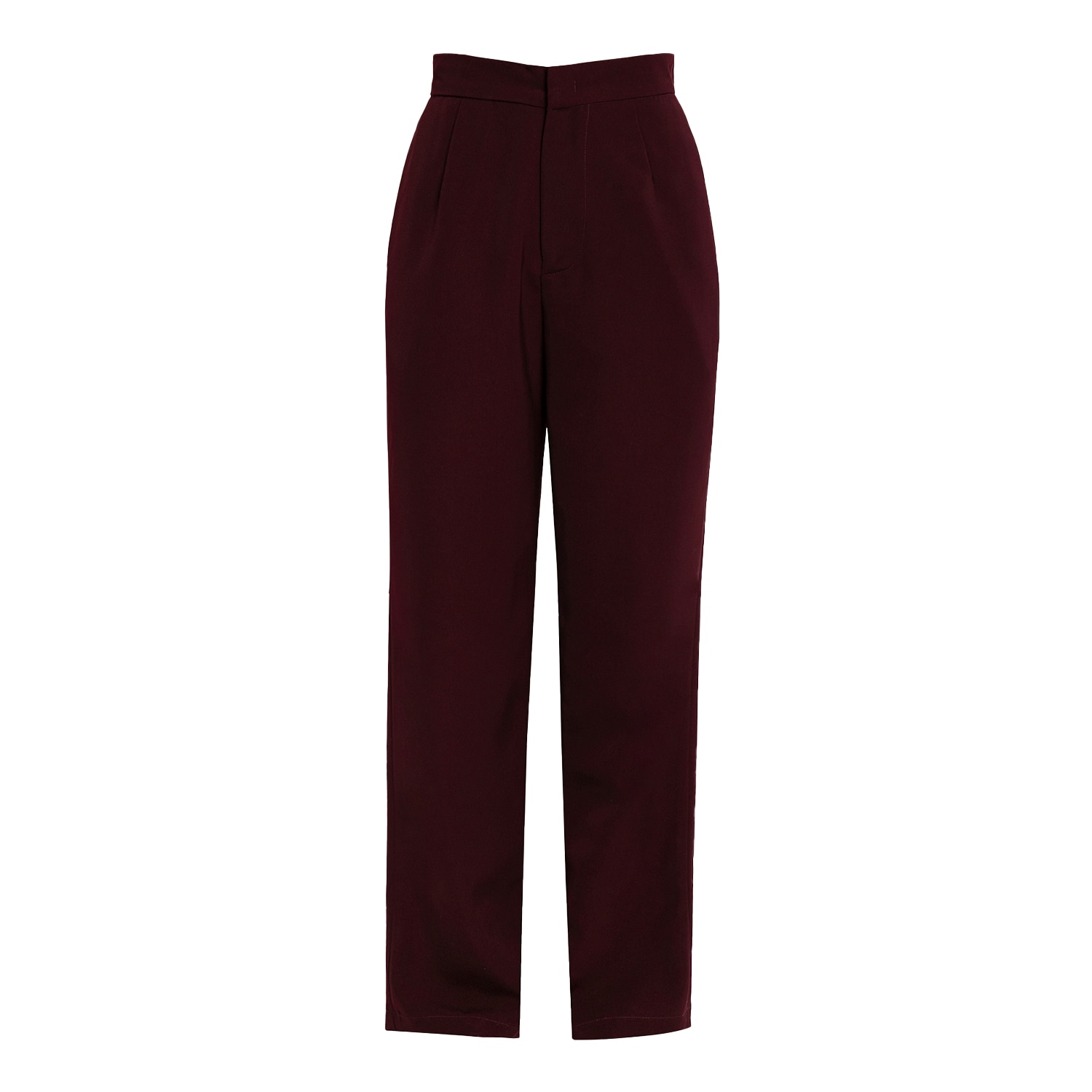 Ats The Label Women's Zoe Maroon Tailored Pants In Red