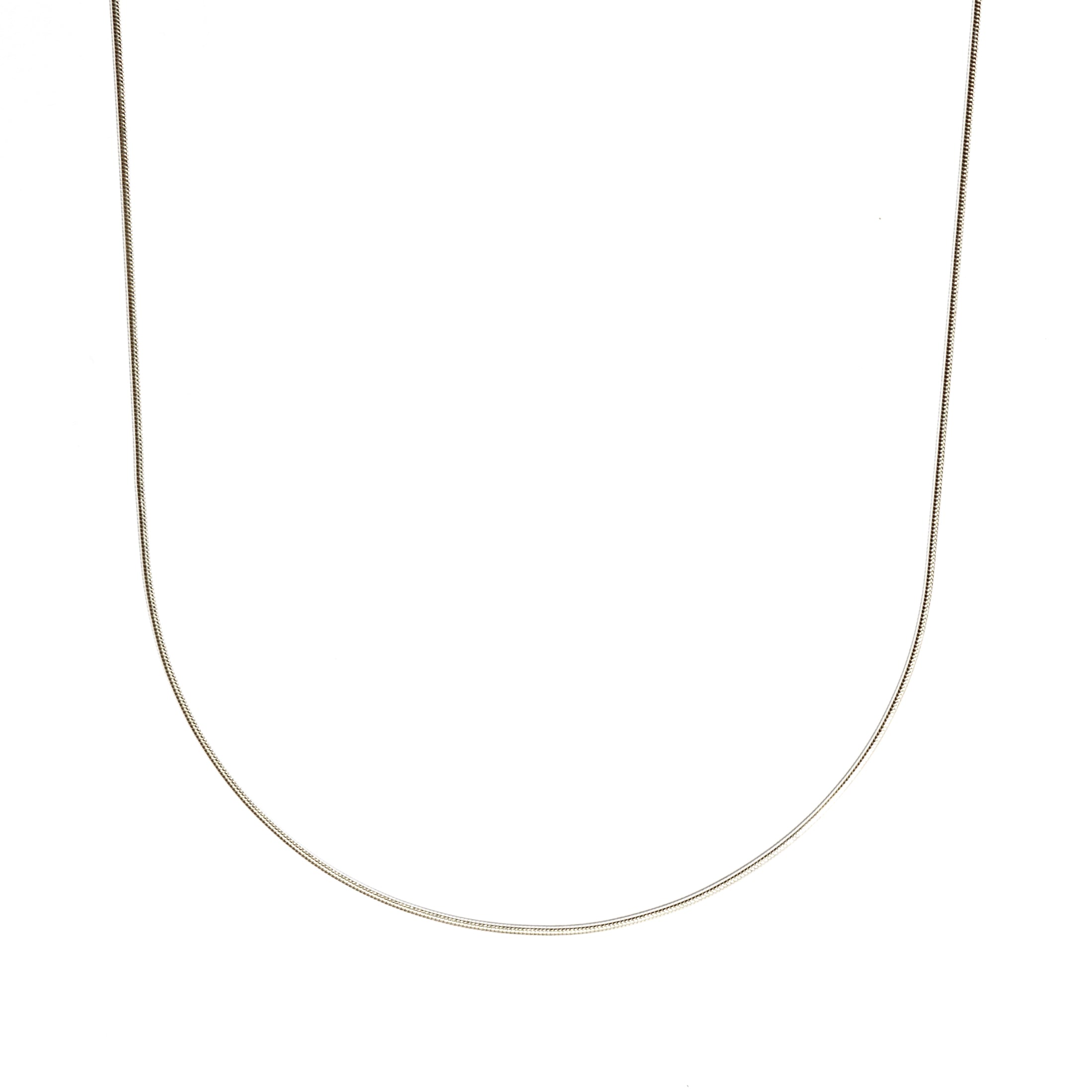 Loupn Men's Snake Chain Necklace - Sterling Silver In Silver