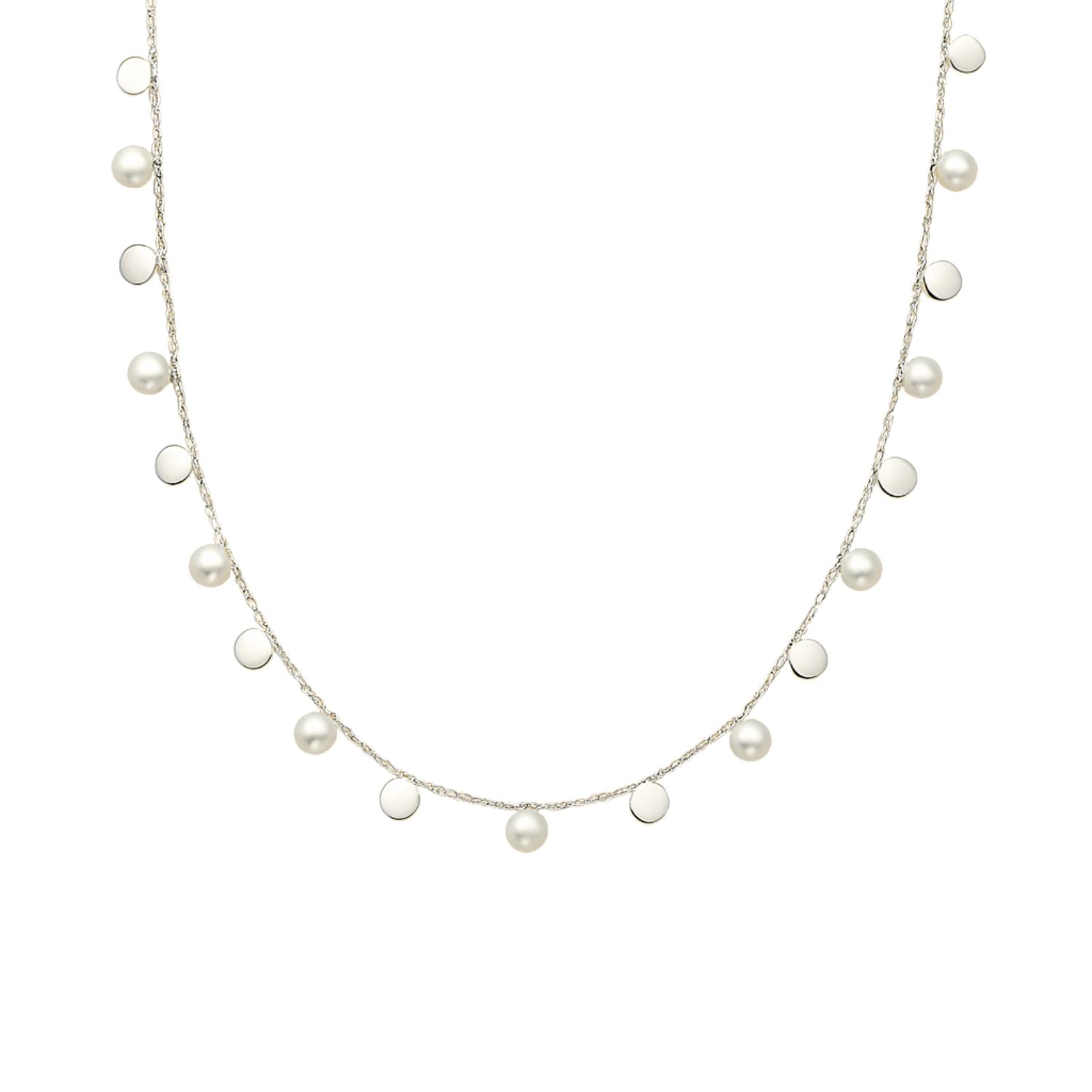 Lily Flo Jewellery Women's Stardust Diamond Necklace — Sterling Silver With Lab-grown Diamonds In Silver