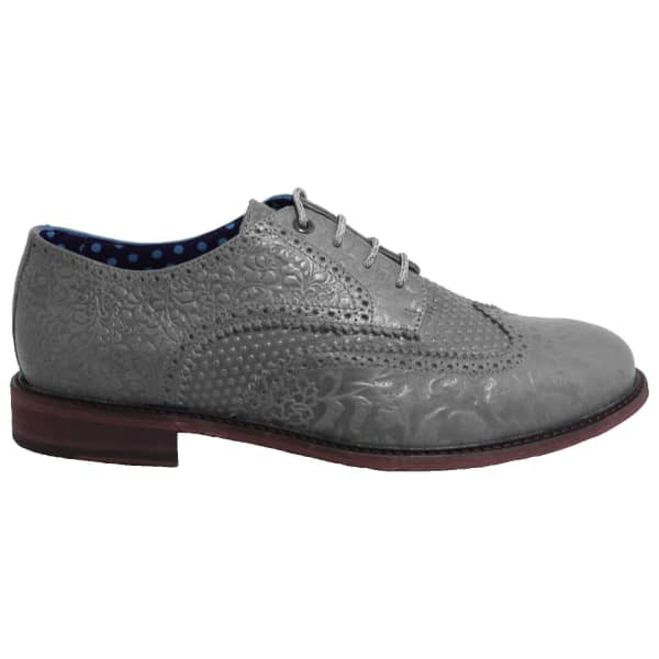 LORDS OF HARLECH FOLLIE BROGUE IN FLANNEL