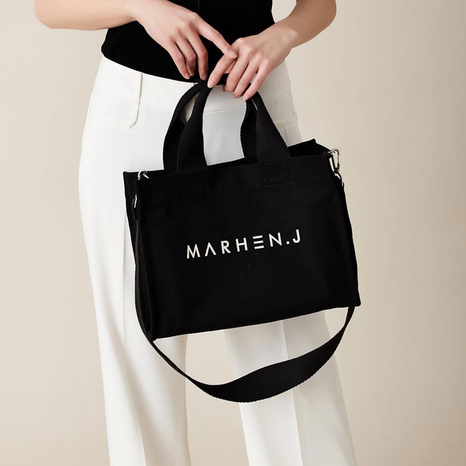 Rico - Canvas - All Black | MARHEN.J | Wolf & Badger