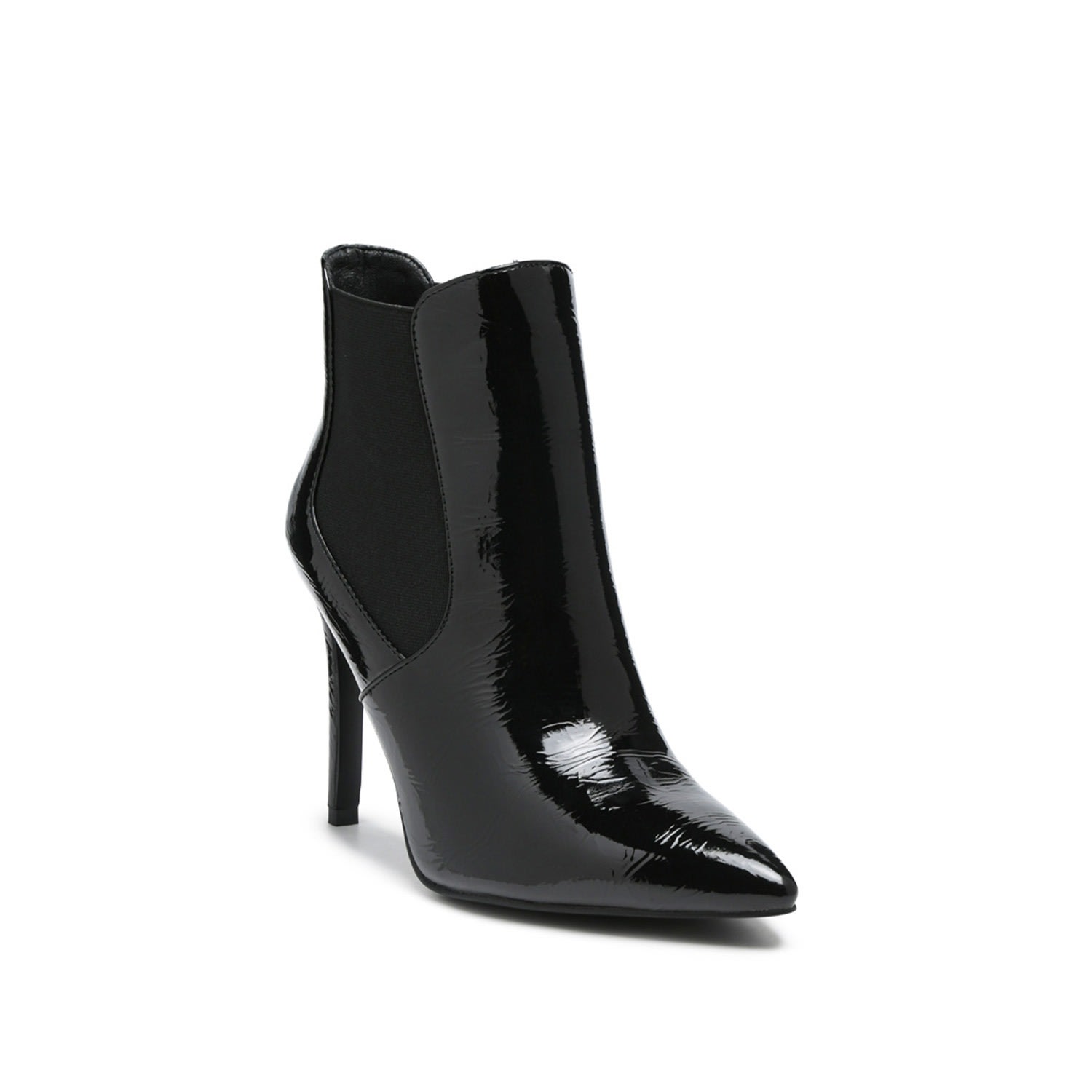 Women’s Molina High Heeled Chelsea Boot Black 7 Uk Rag & Co.