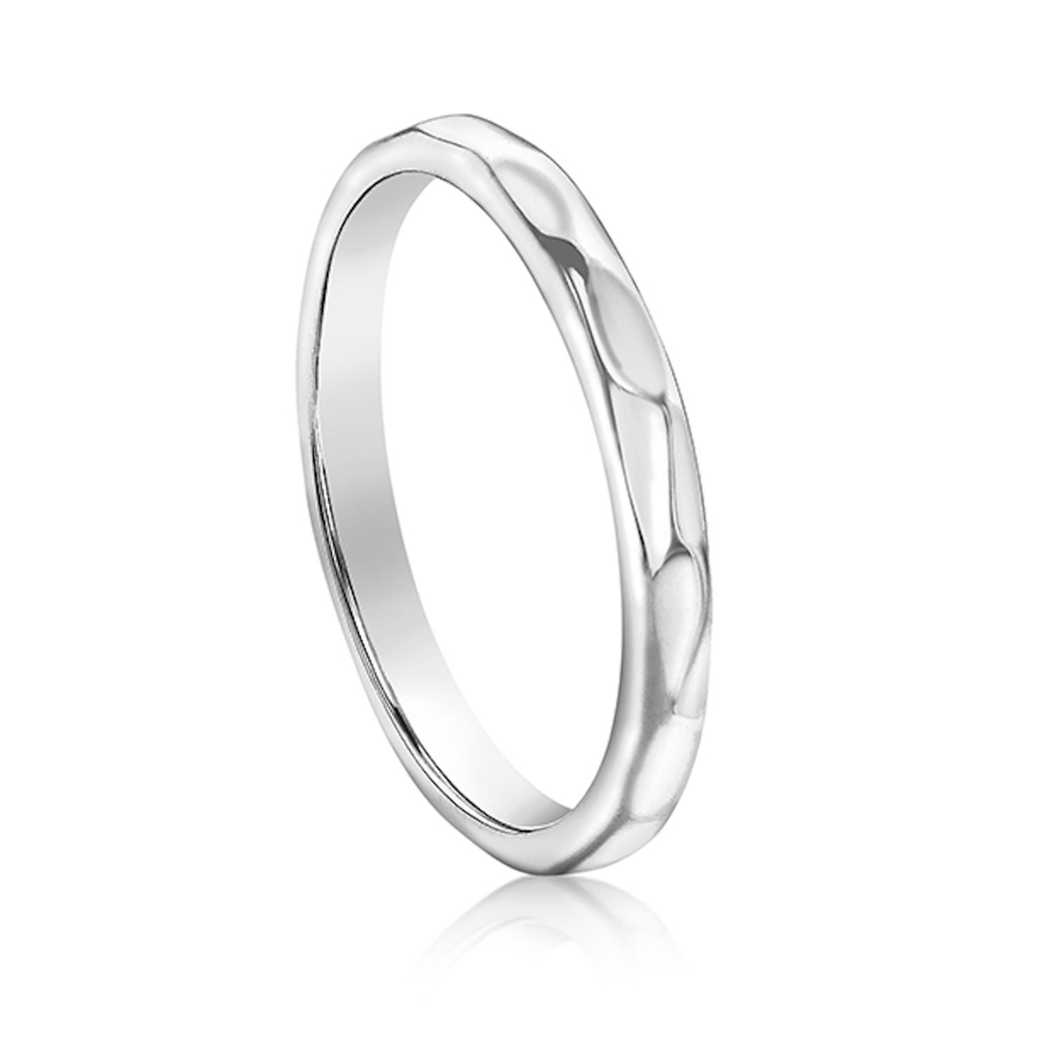 Women’s Eternity Sterling Silver Stacking Ring Neola Design