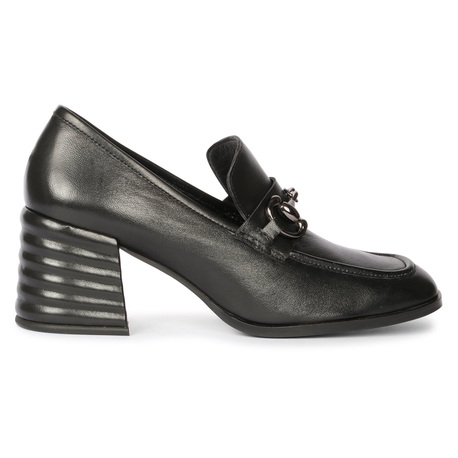 Saint G Women's  - Isha - Heeled Loafers - Black In Black
