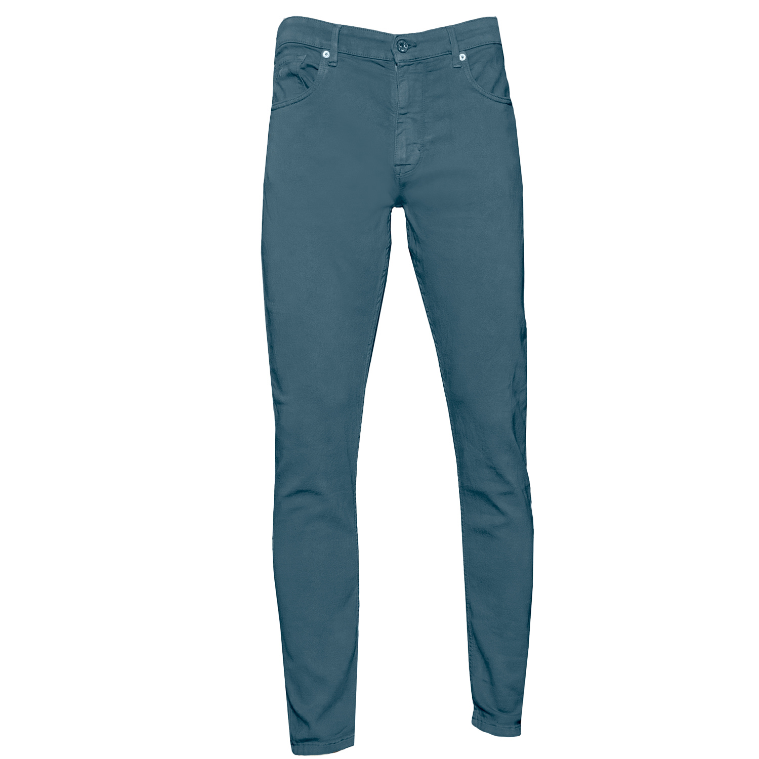 Eight X Men's Soft Stretch Slim Fit Jeans - Calypso Blue In Blue