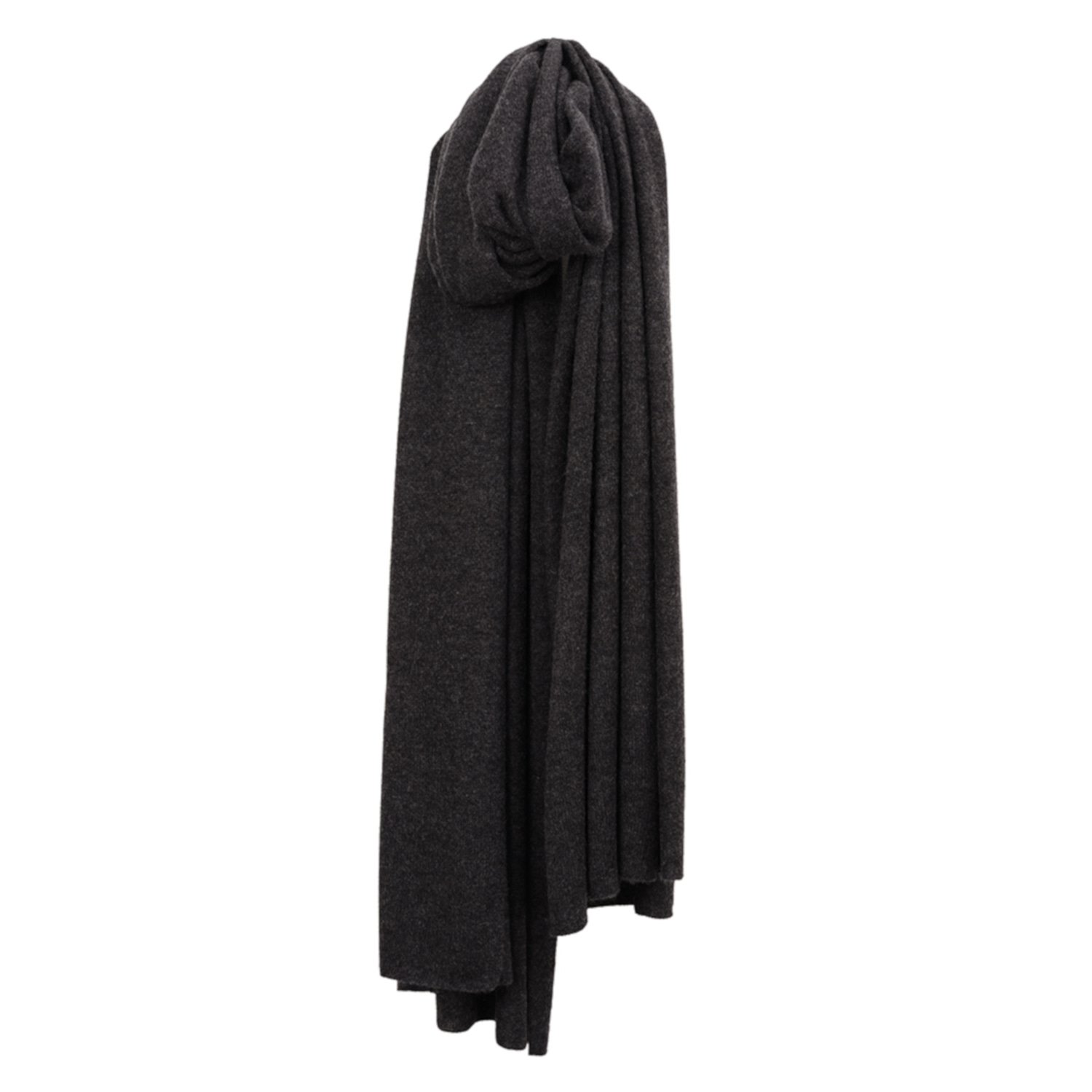 Cove Women's Grey Lola Charcoal Cashmere Travel Wrap In Gray