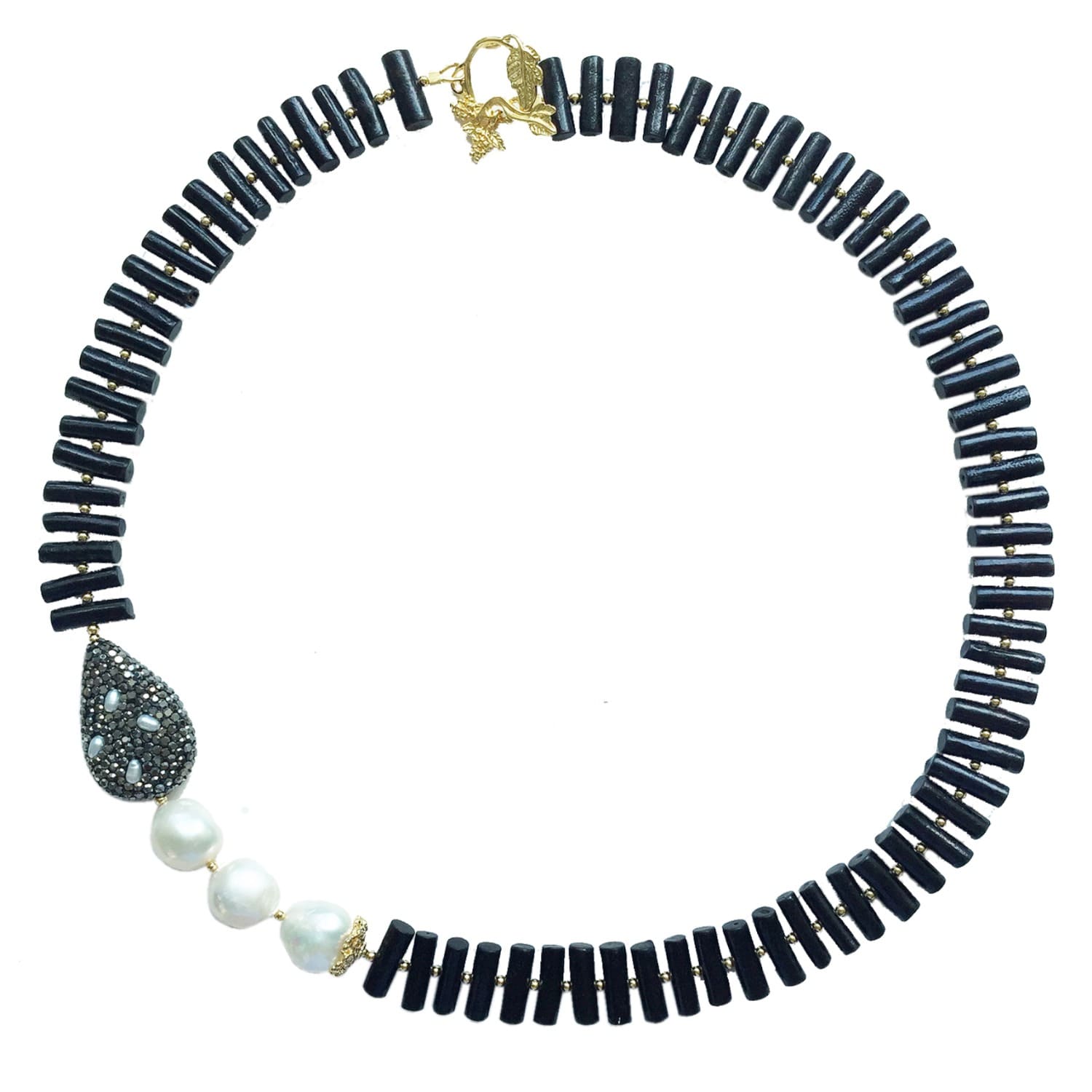 black coral necklace