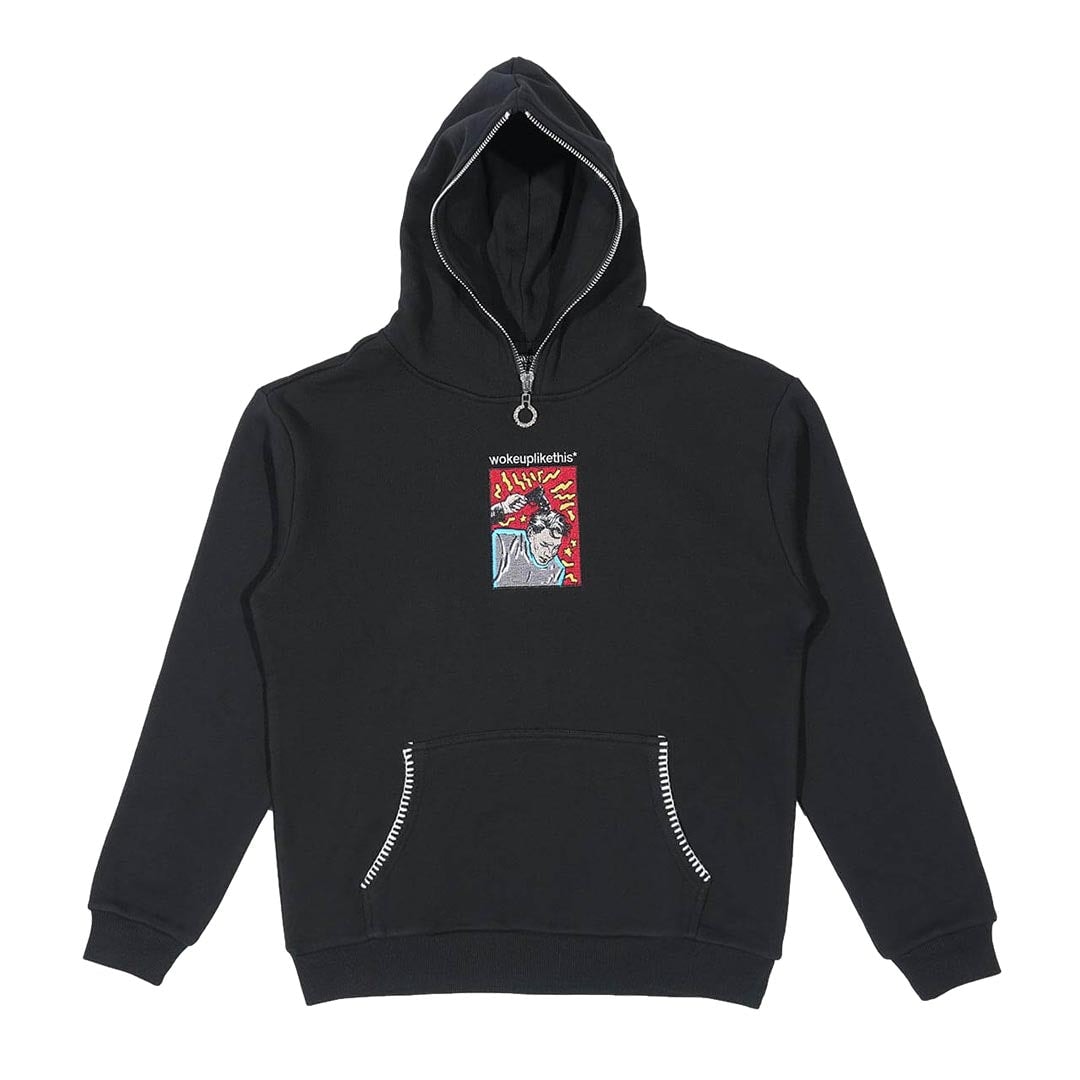 Veryrare Black Pistol'd Hoodie In Black