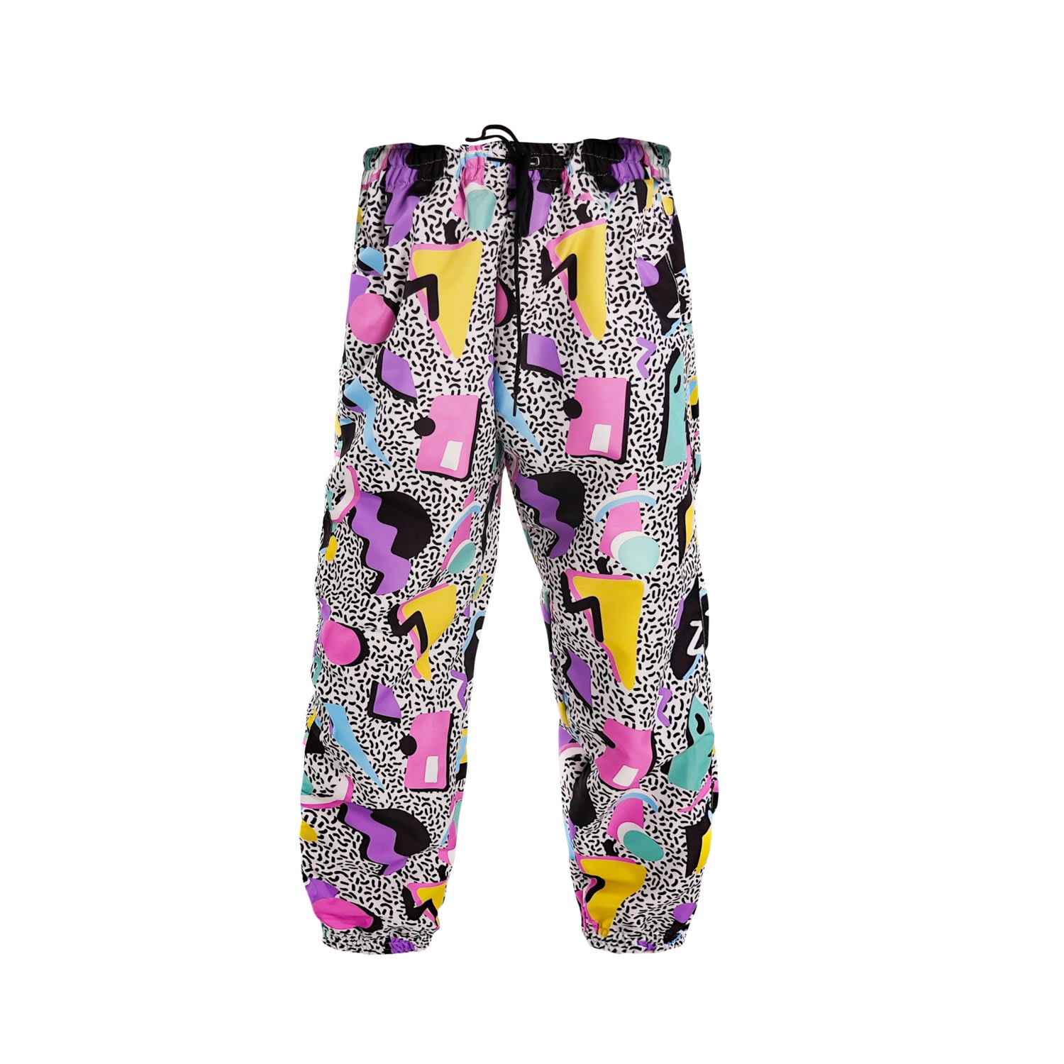 Women’s Black Confetti Unisex Pants Small Gazzybygazzo