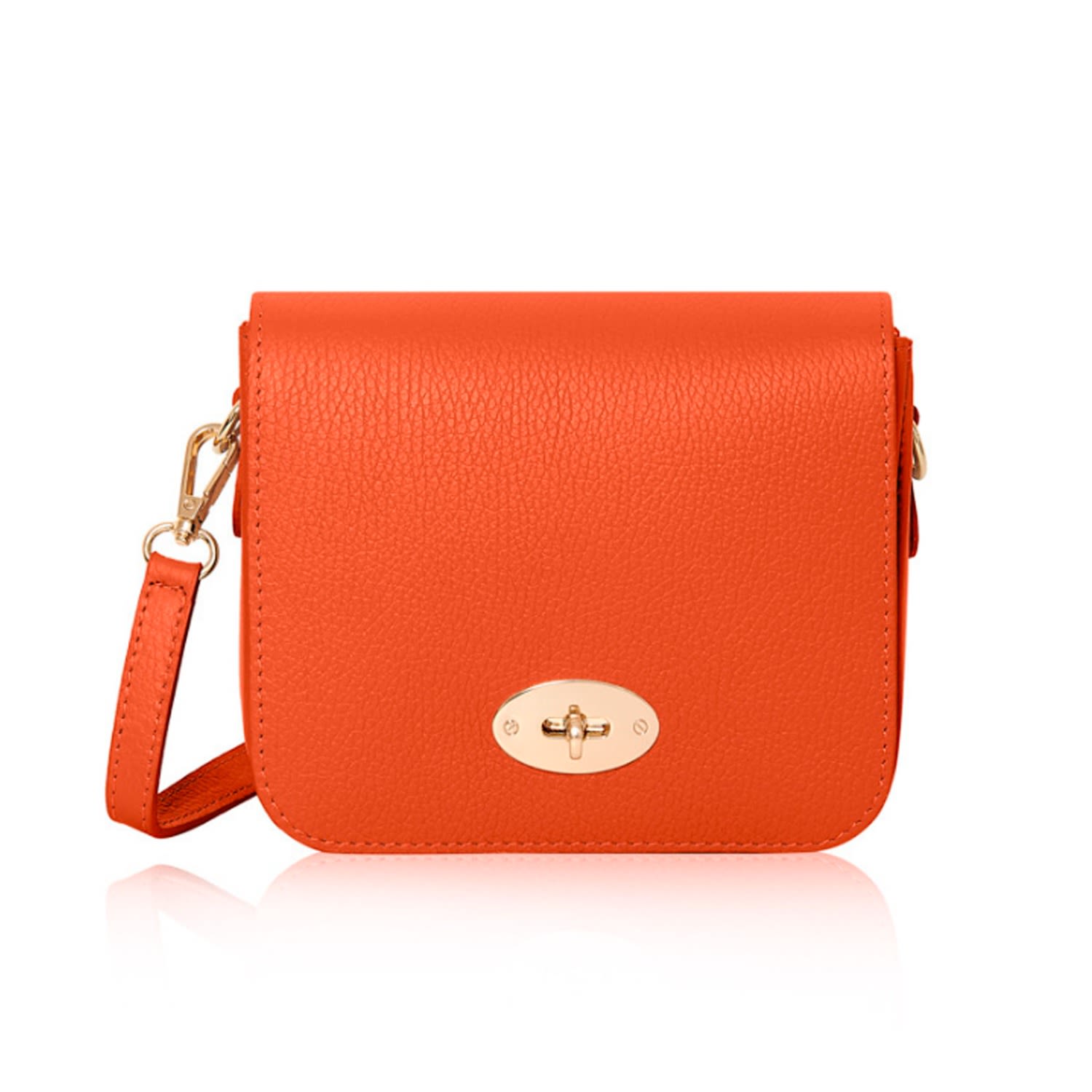 Women’s Yellow / Orange Catania Handbag In Burnt Orange Betsy & Floss