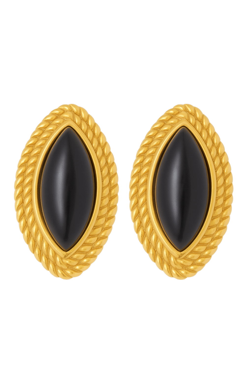 Sśaje Women's Gold Diana Earrings