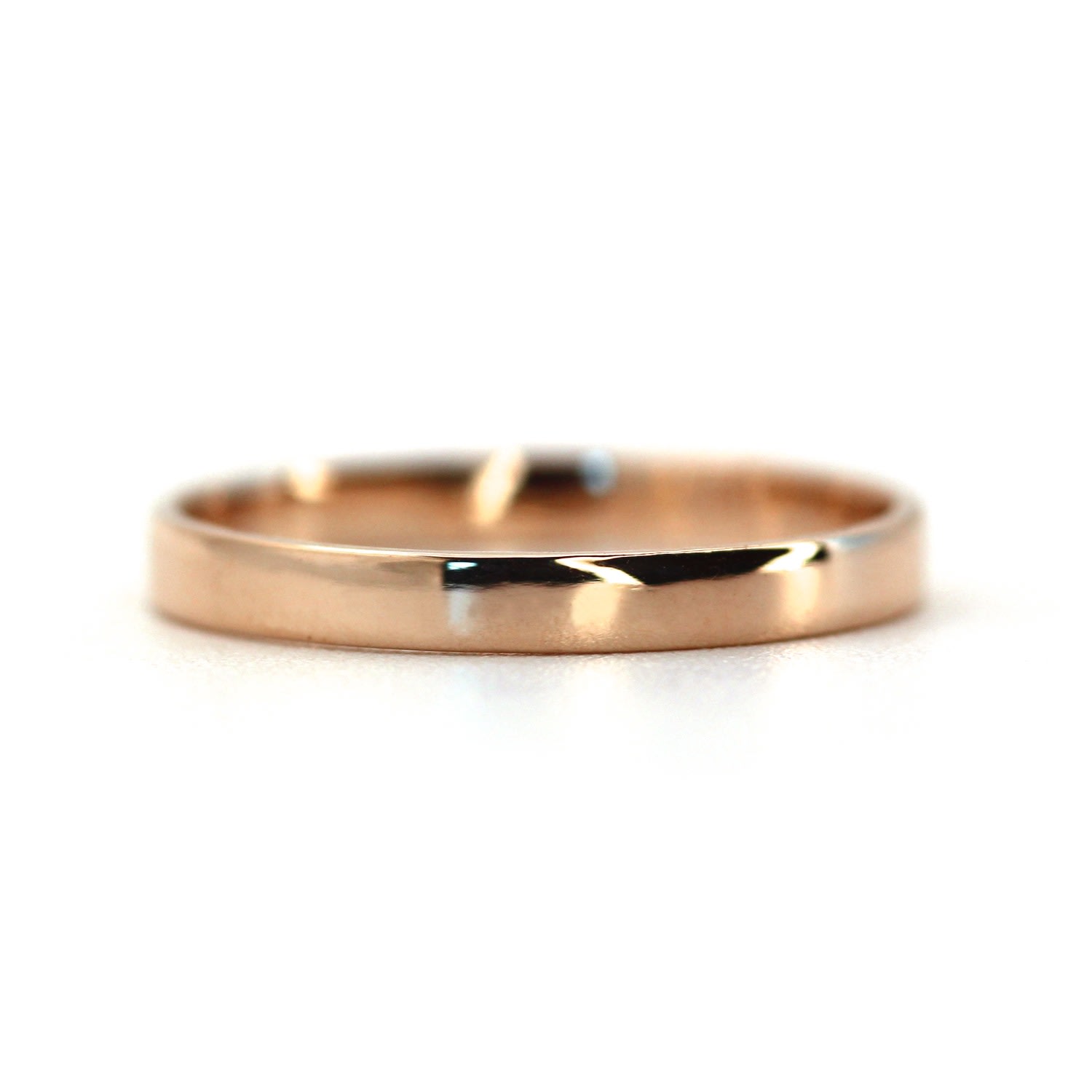 Women’s Rose Gold Modern Classic Rose Solid Gold By High Polish - Handmade Vicstonenyc Fine Jewelry