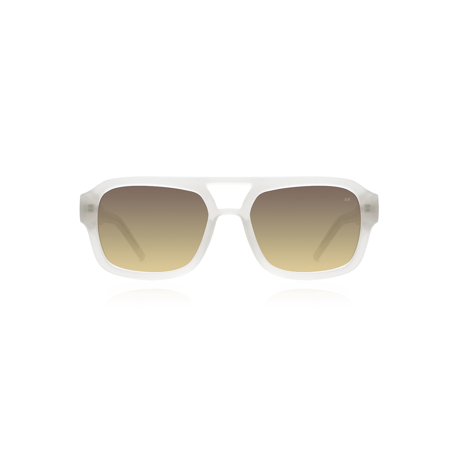 A. Kjærbede Women's White / Brown Kaya Cream Bone In Multi