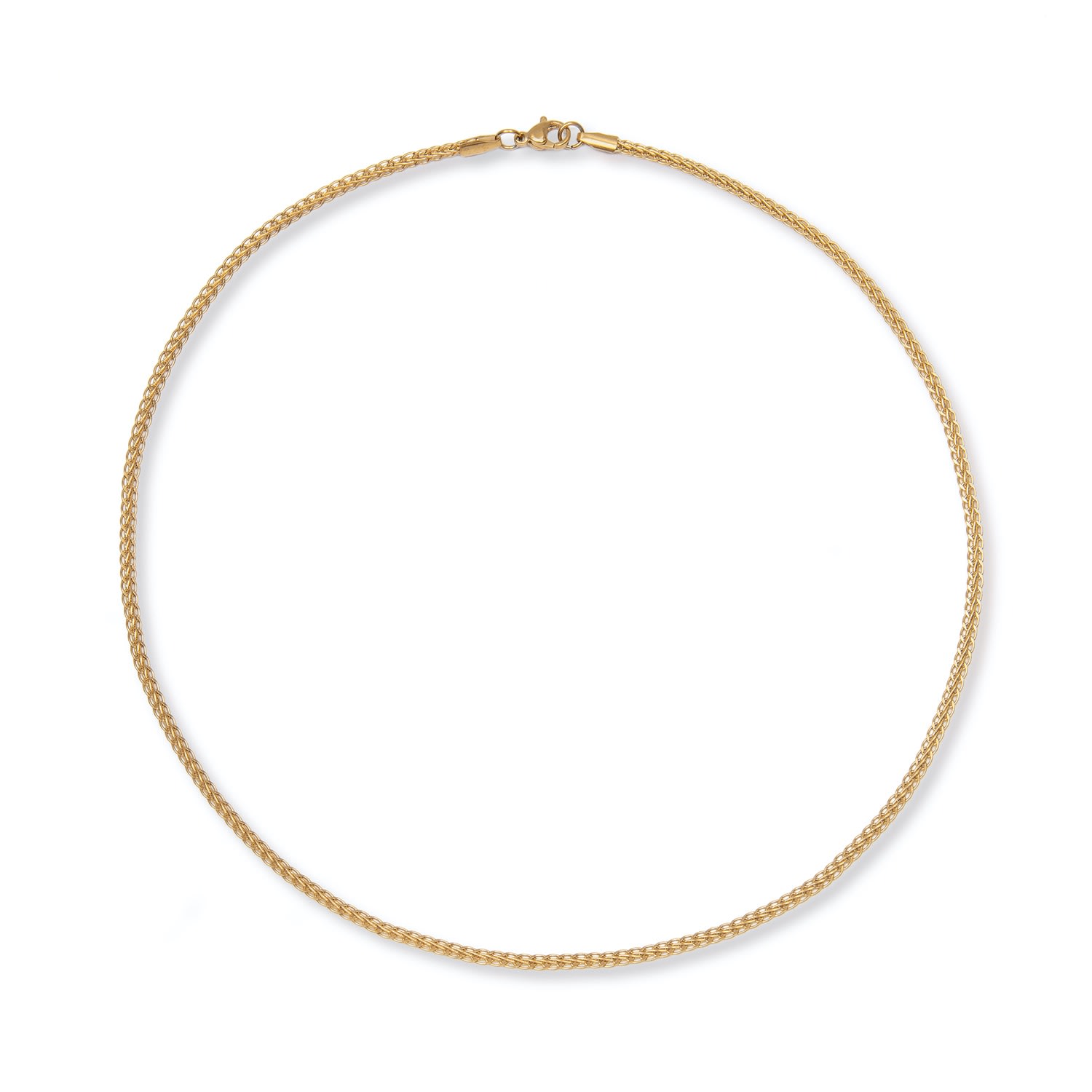 A Weathered Penny Women's Gold Delicate Weave Necklace In Gold