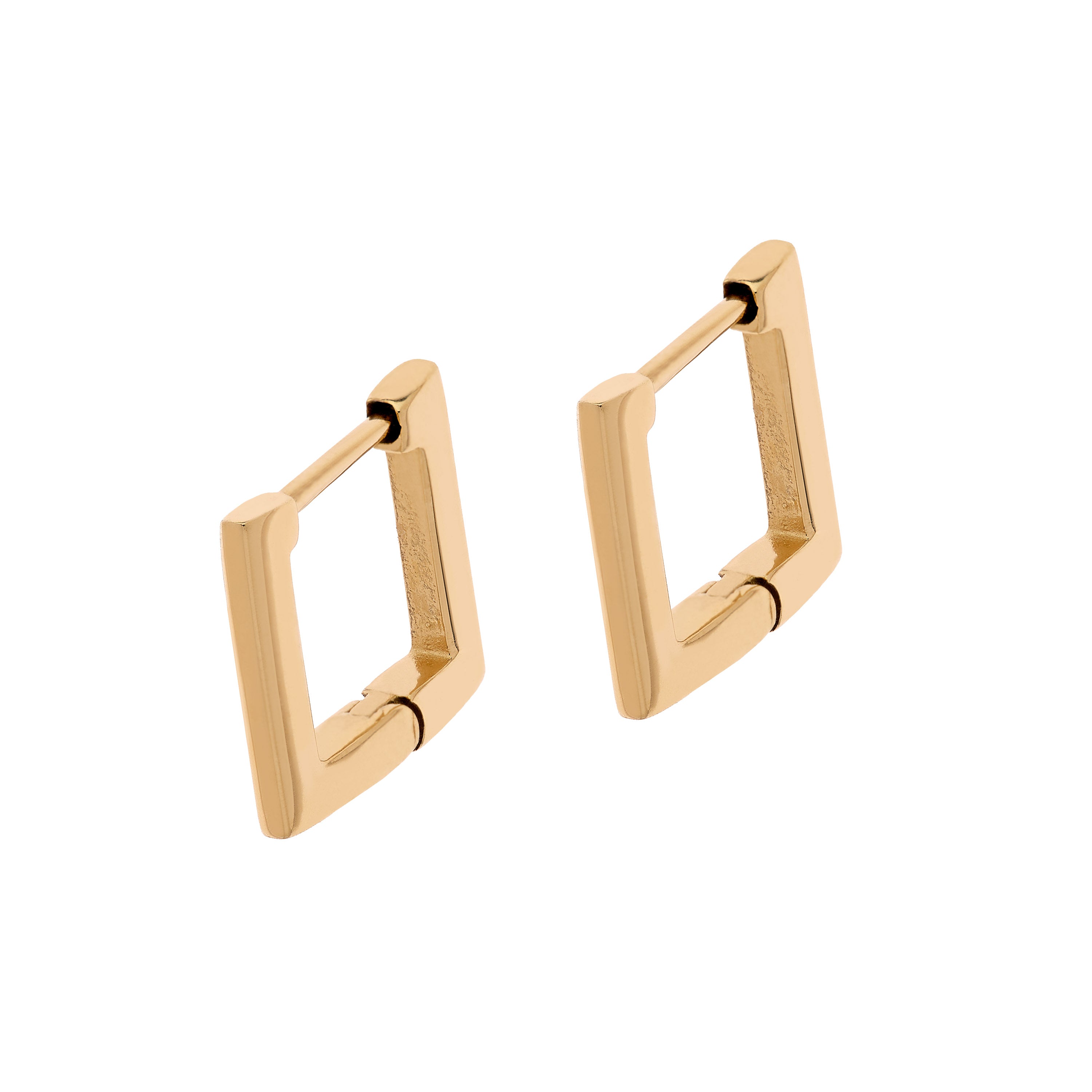 Women’s Gold Mini Square Earrings Emma Holland Jewellery