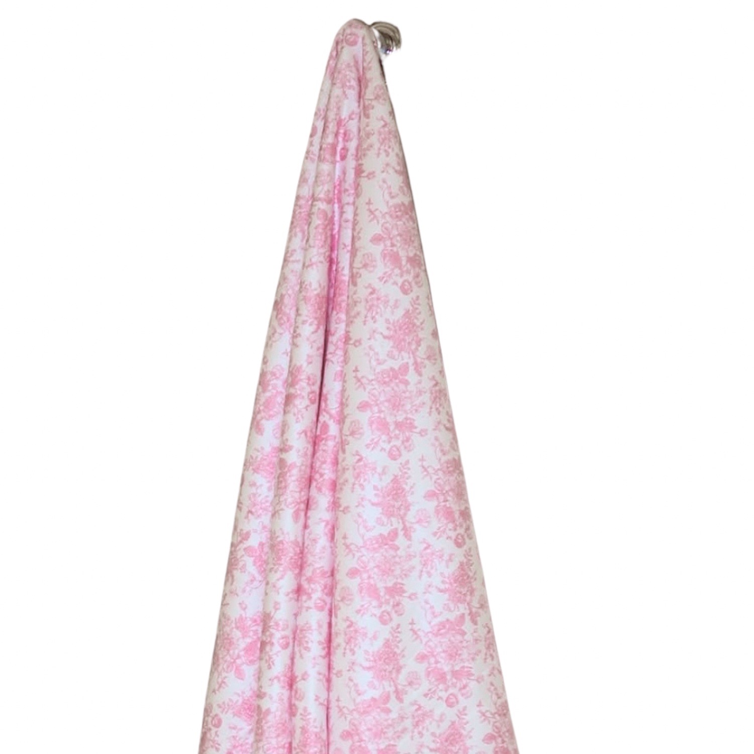 Farah Lina Pink / Purple / White The Teacup Print Towel In Pink/purple/white