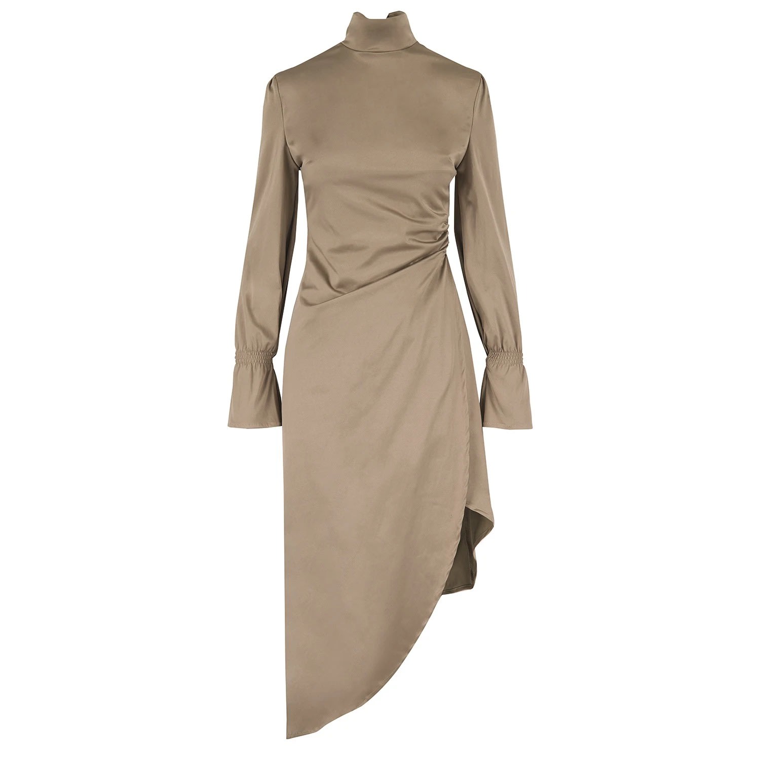 Women’s Neutrals Alisha Champagne Dress Large Numbat