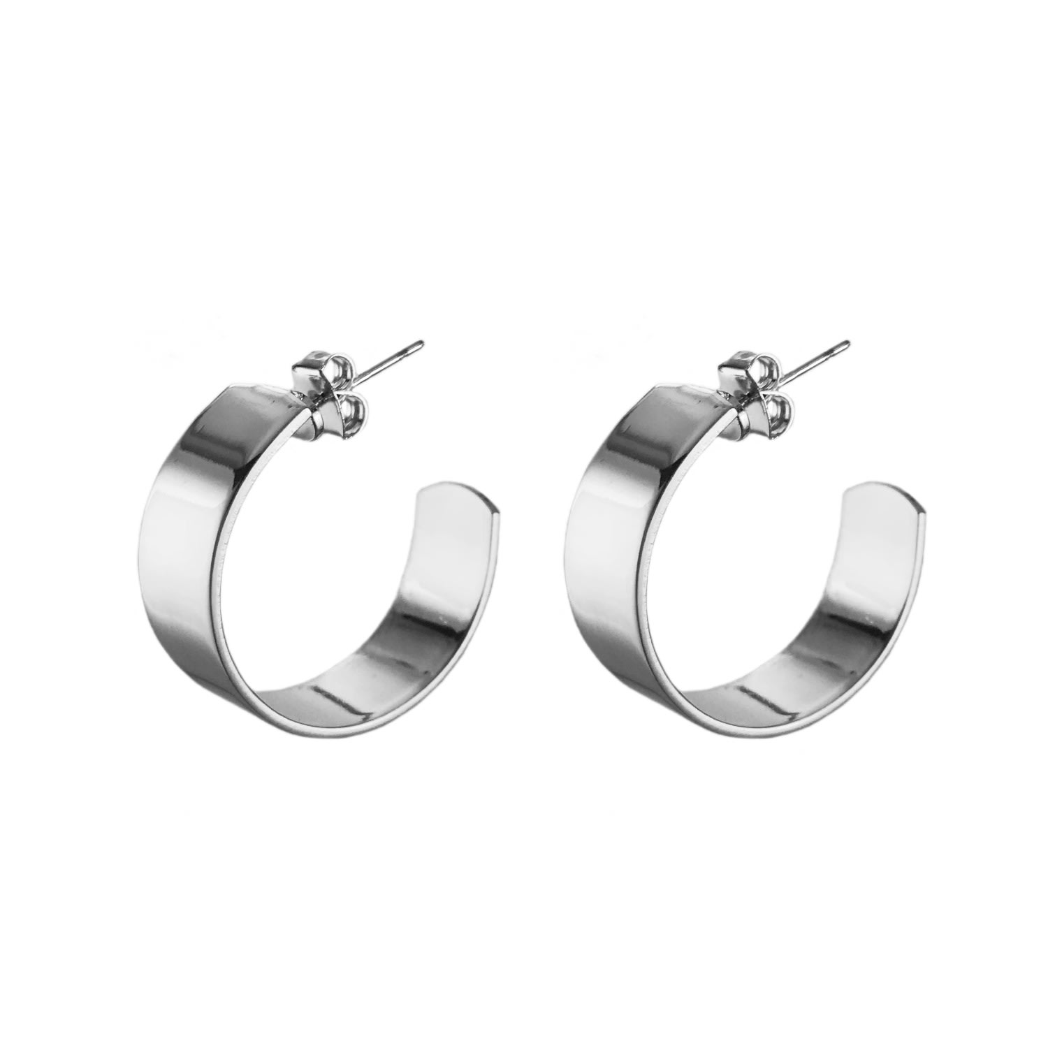 Biko Women's Liberty Hoops Small Silver In Silver