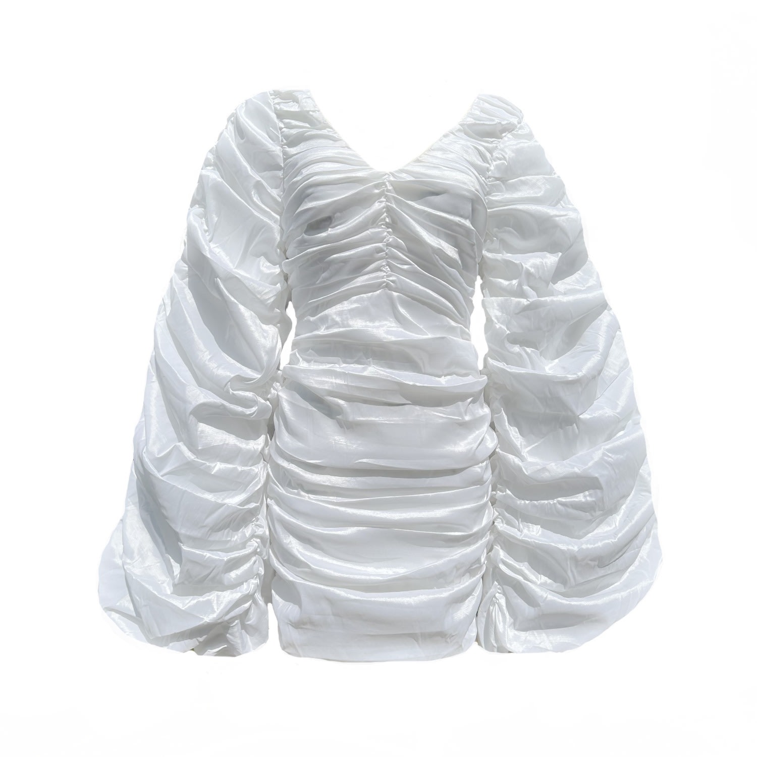 Madeleine Simon Studio Women's White The Architect A Structurally Significant Wedding Dress In White