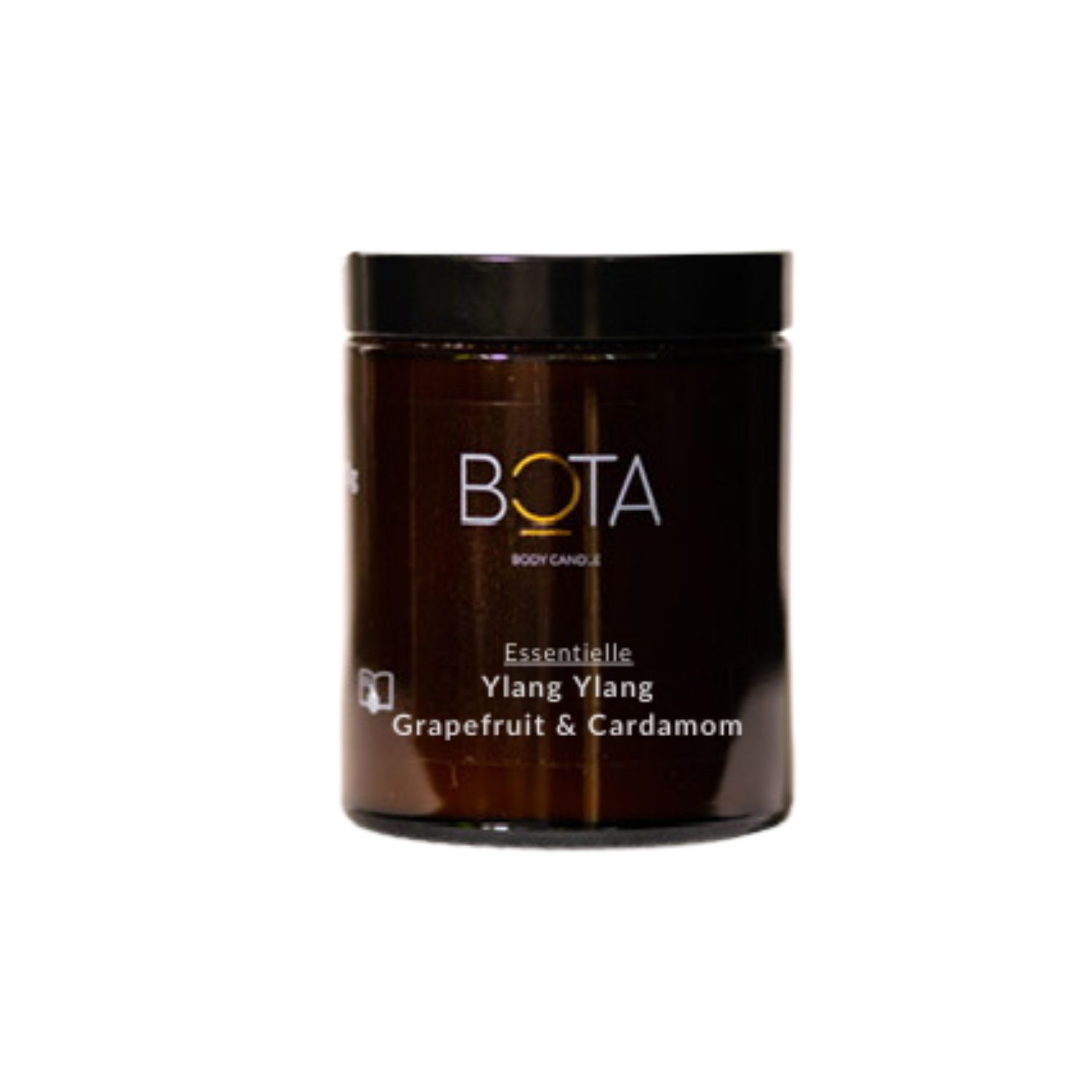 Bɔta Brown Essentielle Collection: Ylang Ylang, Grapefruit & Cardamom Body Candle