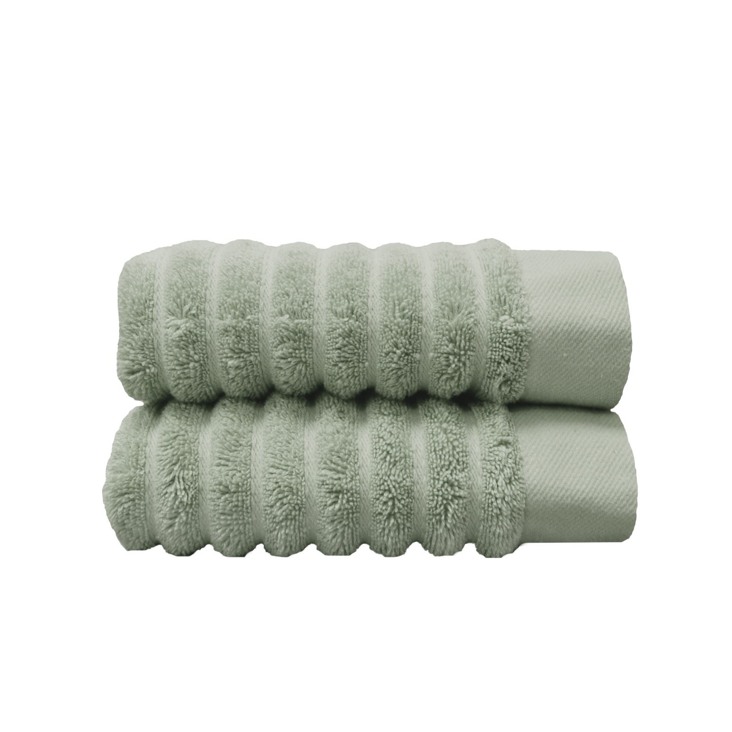 Misona Organic Cotton Hand Towel Set - Sage Green