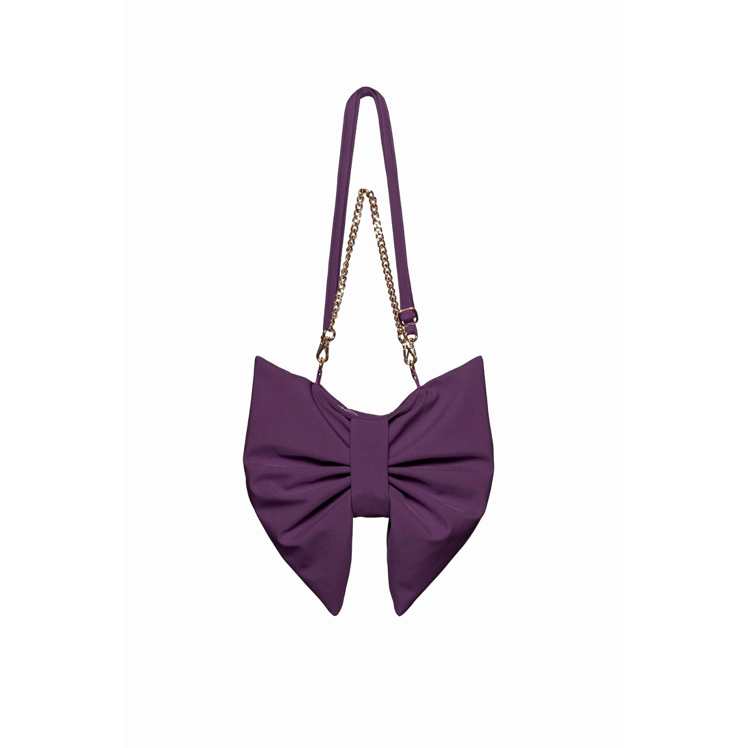 Women's Purple Bow Clutch Purse | One Size | Rainsisters