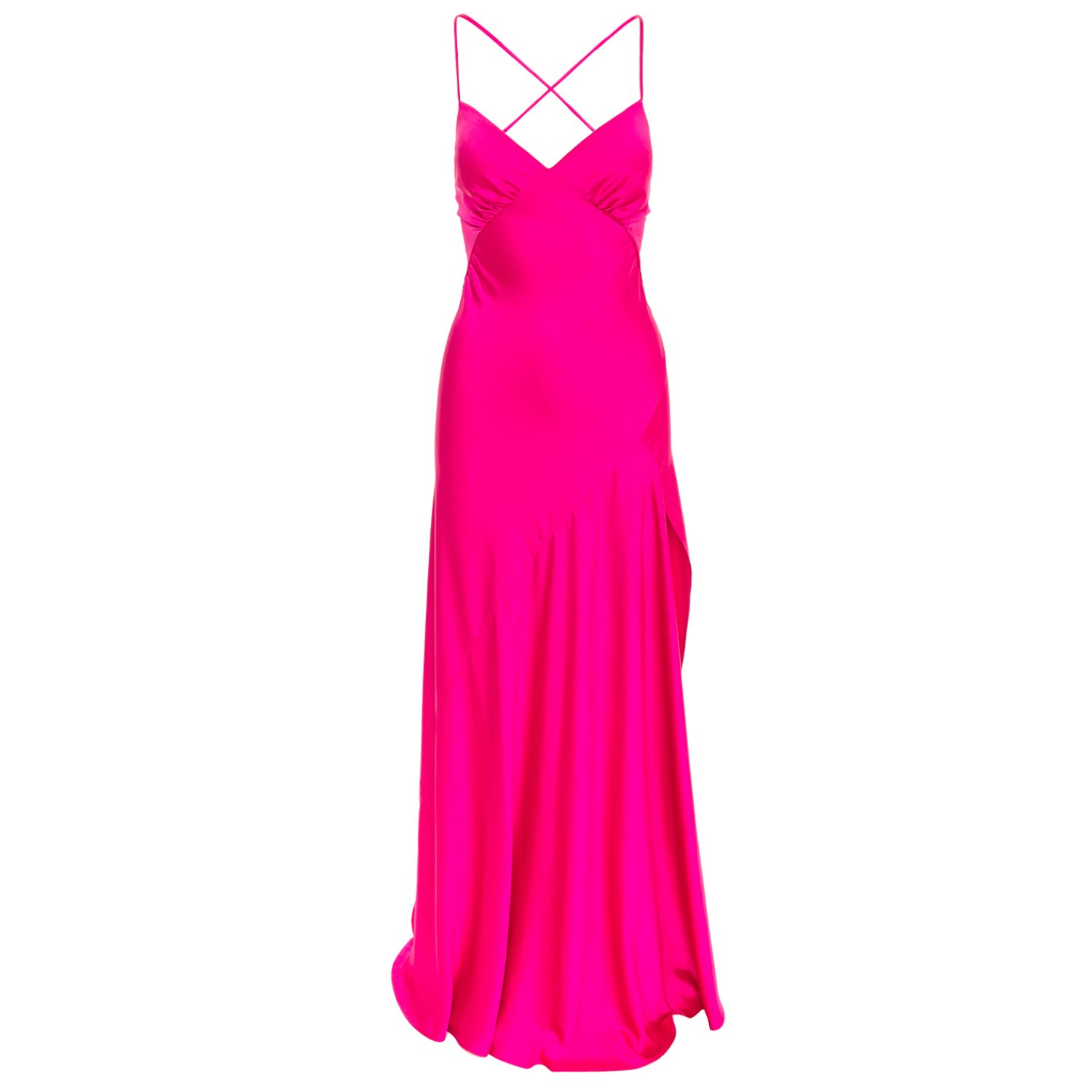 Women’s Pink / Purple Seville Maxi Dress In Fuchsia Xs/S Roserry