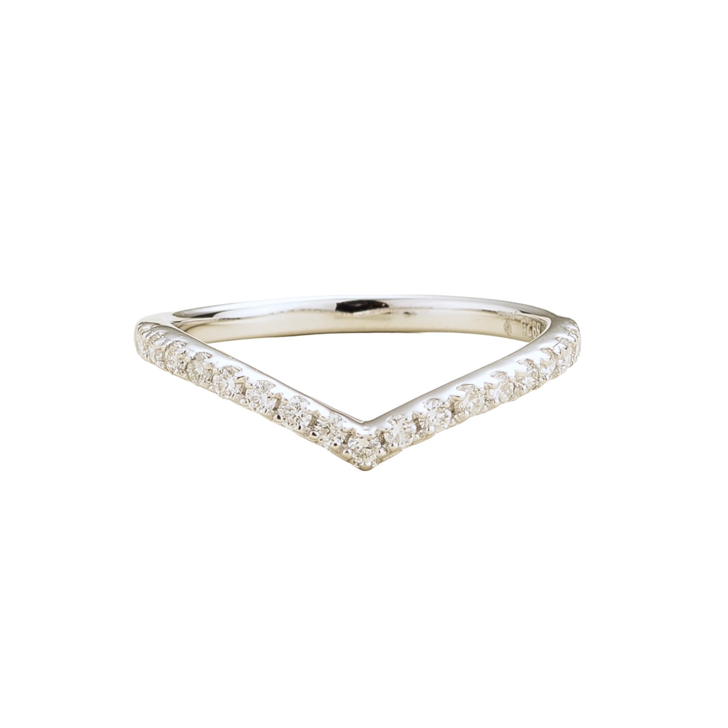 Juvetti Women's White / Silver Kasso Ring In Diamond Set In White Gold In Multi