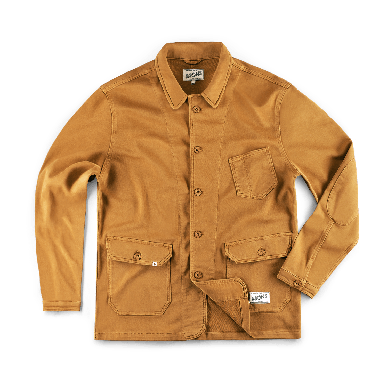&sons Trading Co Men's Brown &sons Carver Jacket Tan In Brown
