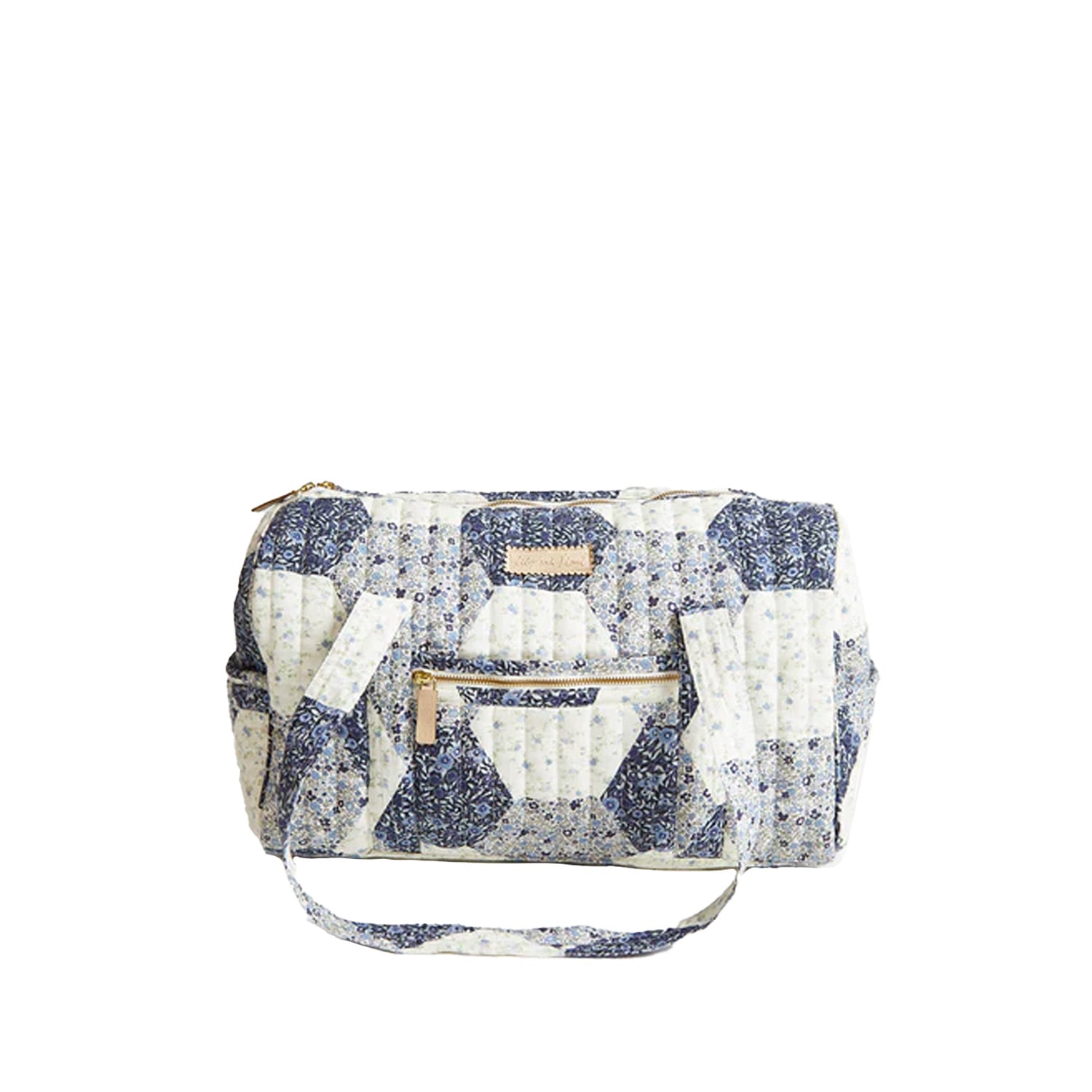 Lily And Lionel Women's Overnight Bag Aster Patchwork Blue In Blue