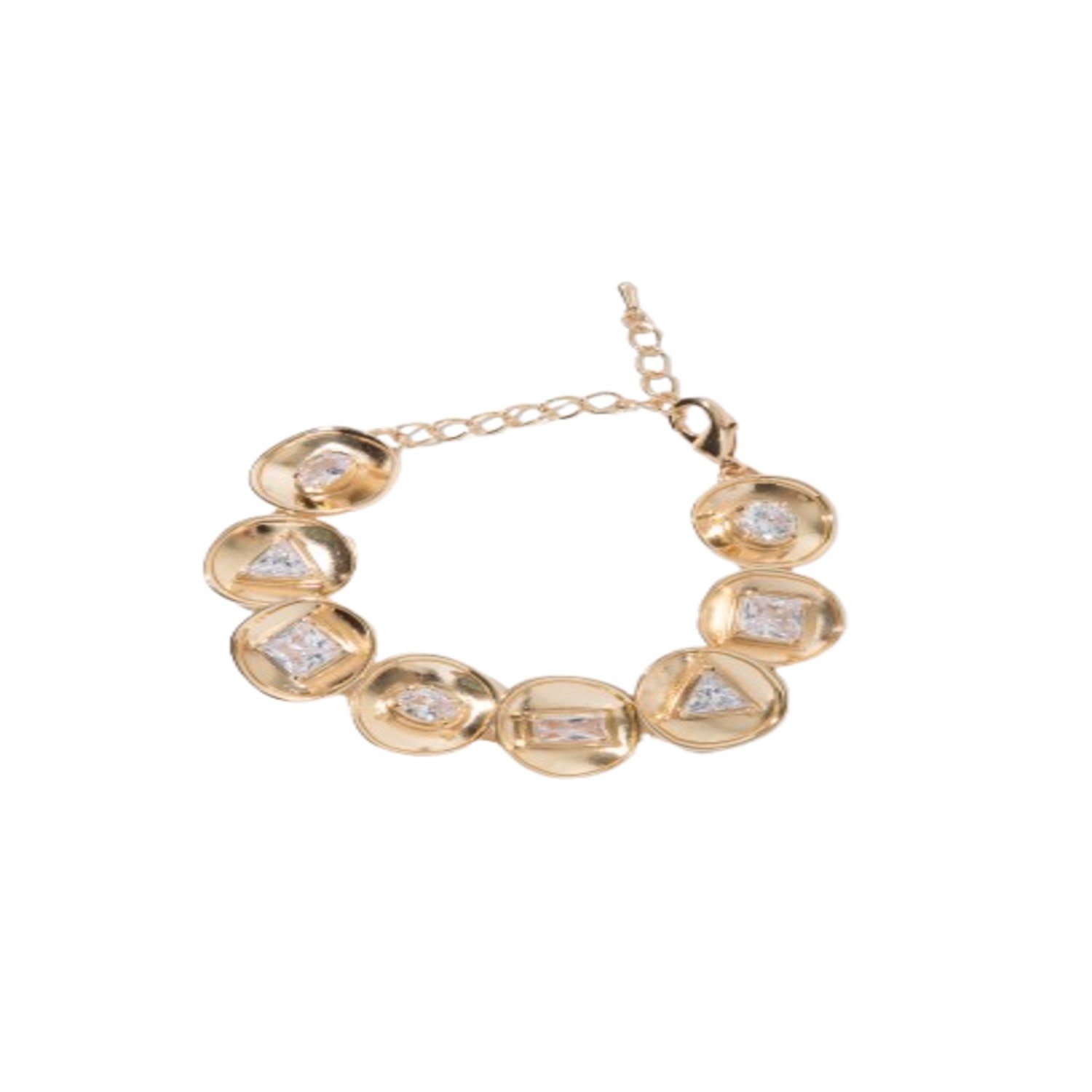 Saachi Women's Gold Divine Statement Charm Bracelet In Gold