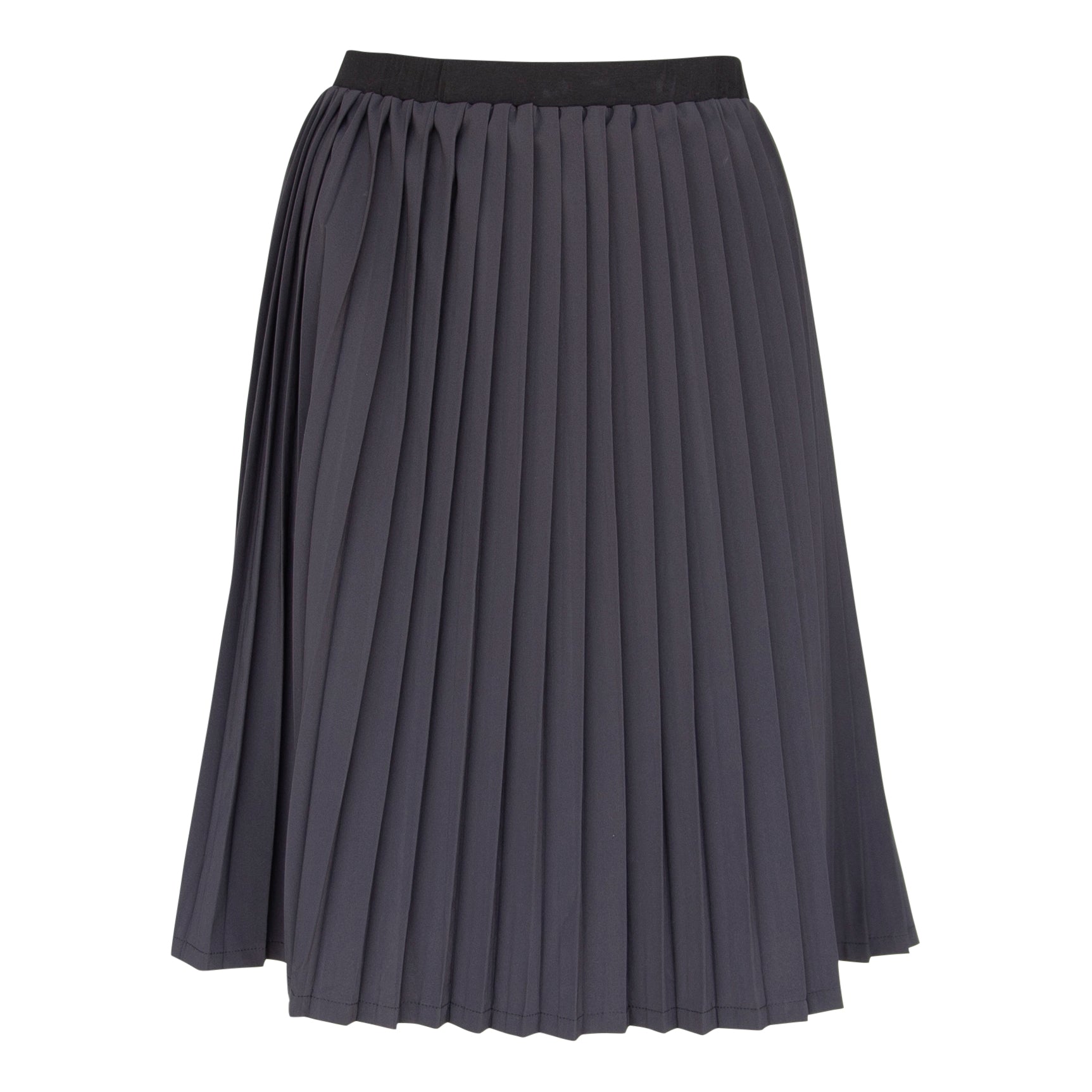 Le Réussi Women's Black Classy Pleated Skirts