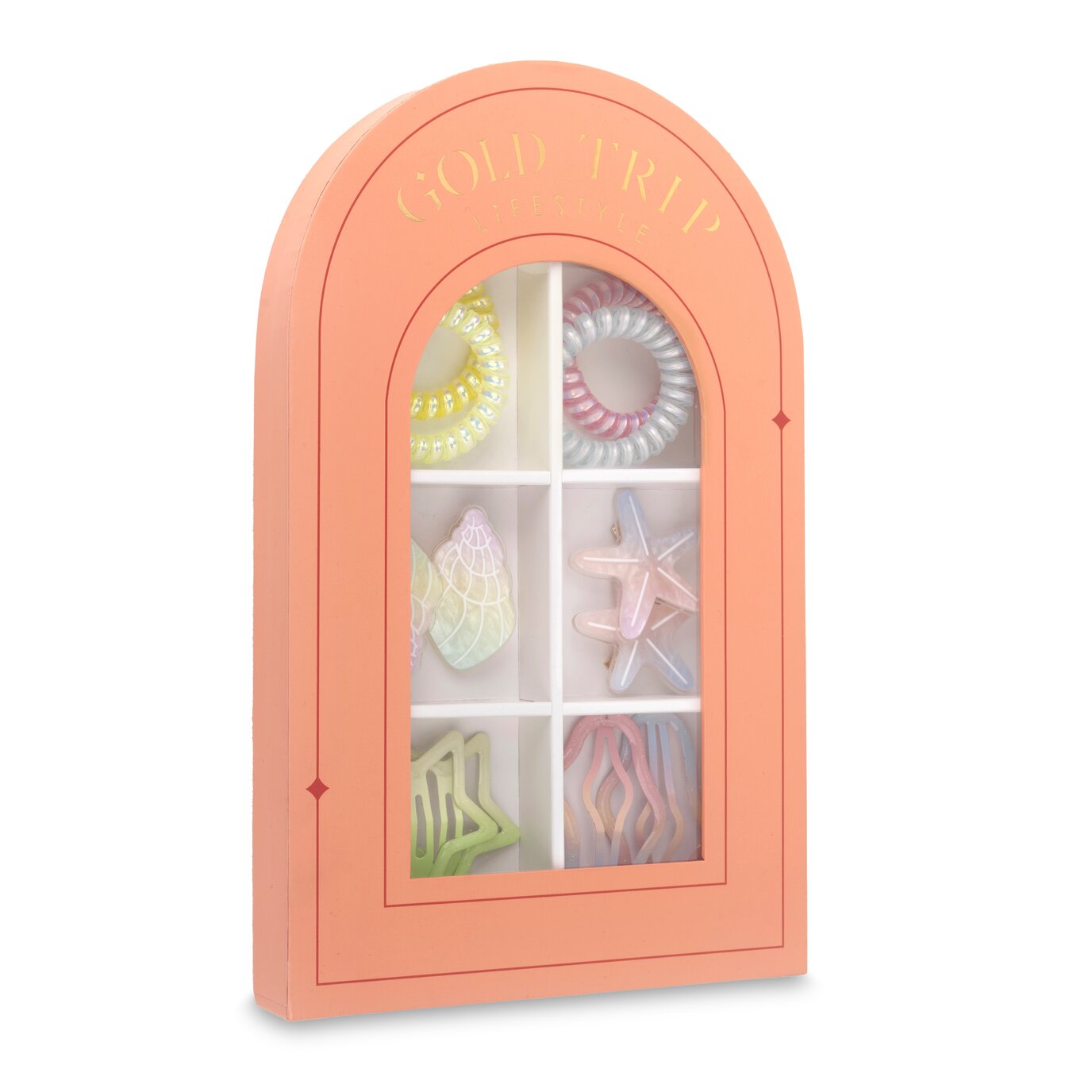 Gold Trip Women's Under The Sea Hair Accessories Set In Transparent