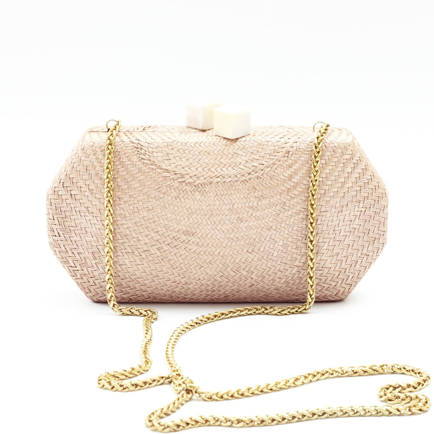 Women’s Neutrals Sarsuela Handwoven Clutch Dusty Rose Likhâ