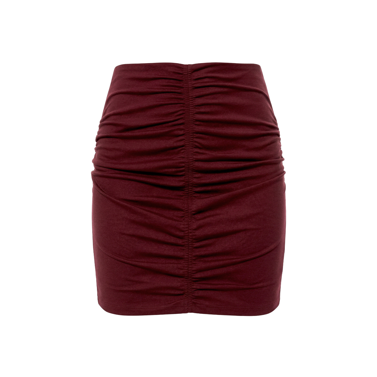 Women's Red Ruth Burgundy Skirt | Extra Small | Aggi by Halewski