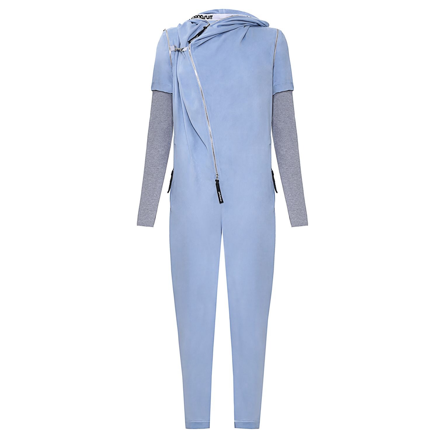 Women’s Jumpsuit Viscose Gaga - Blue Large Monosuit