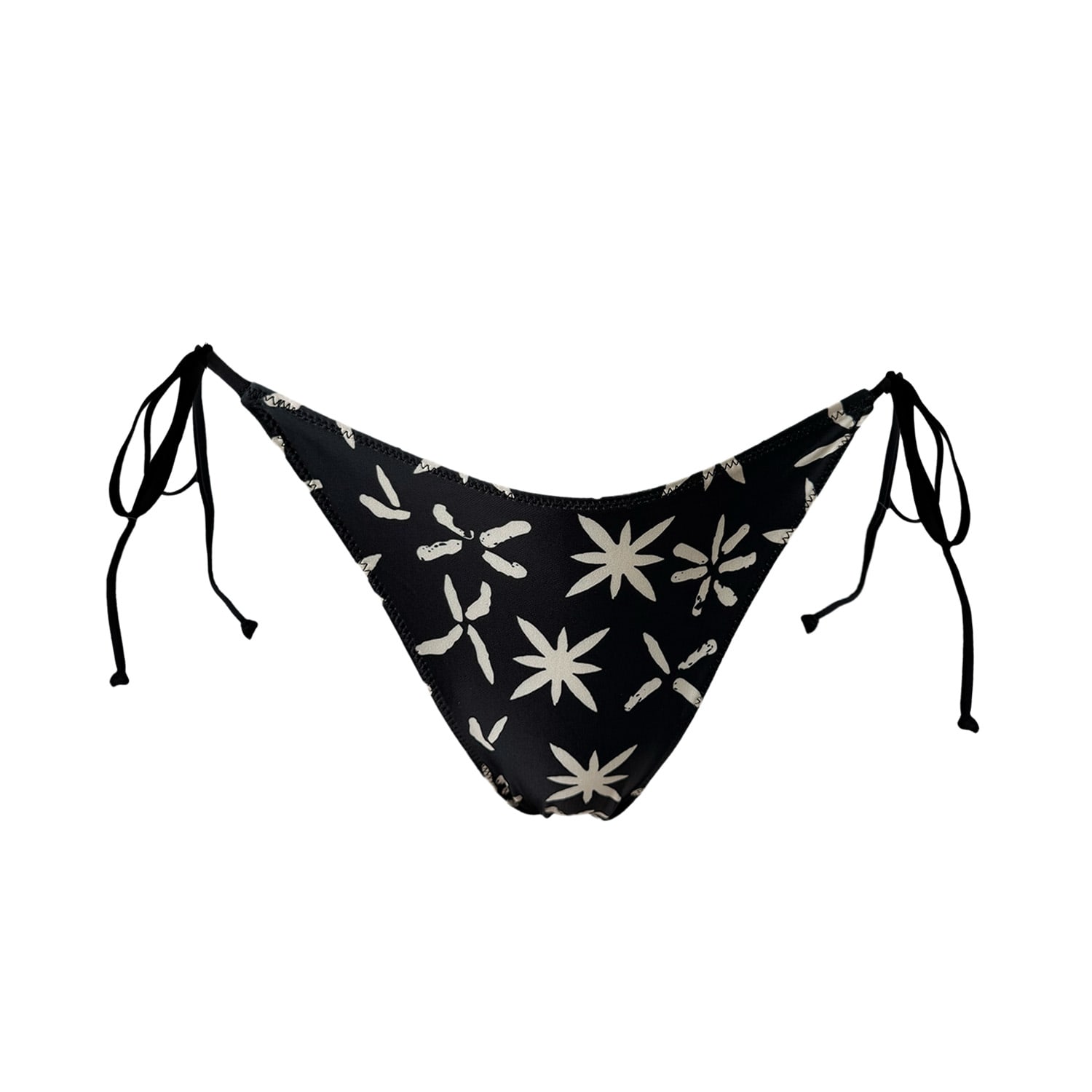 Nara Swim Women's Black Isla Reversible Bottoms // Se'i In Black