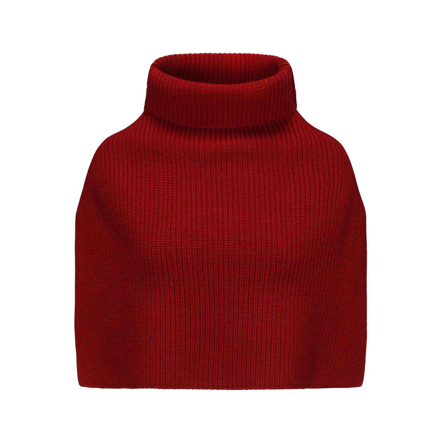 Mute By Jl Women's Wool Neck Warmer Red
