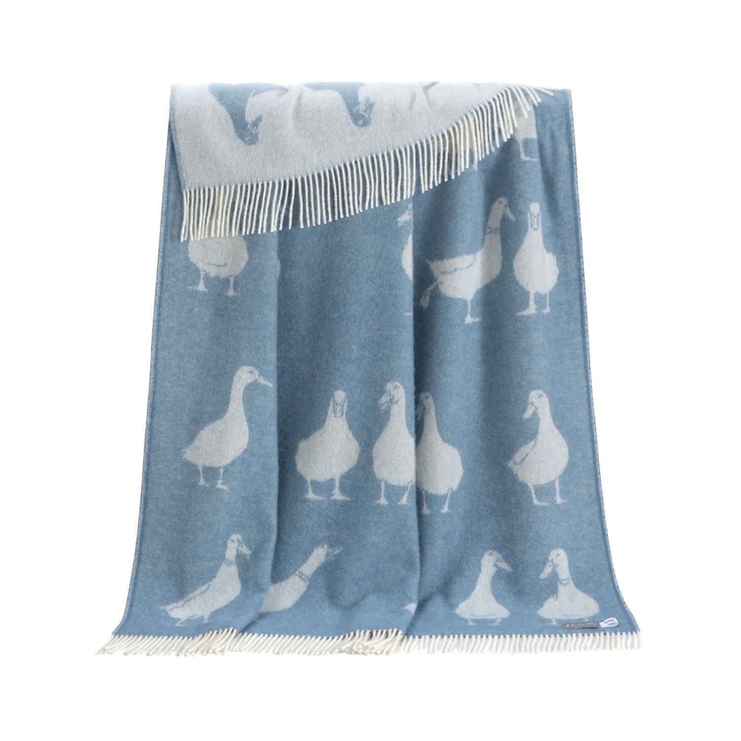 J.j.textile Blue Duck Throw