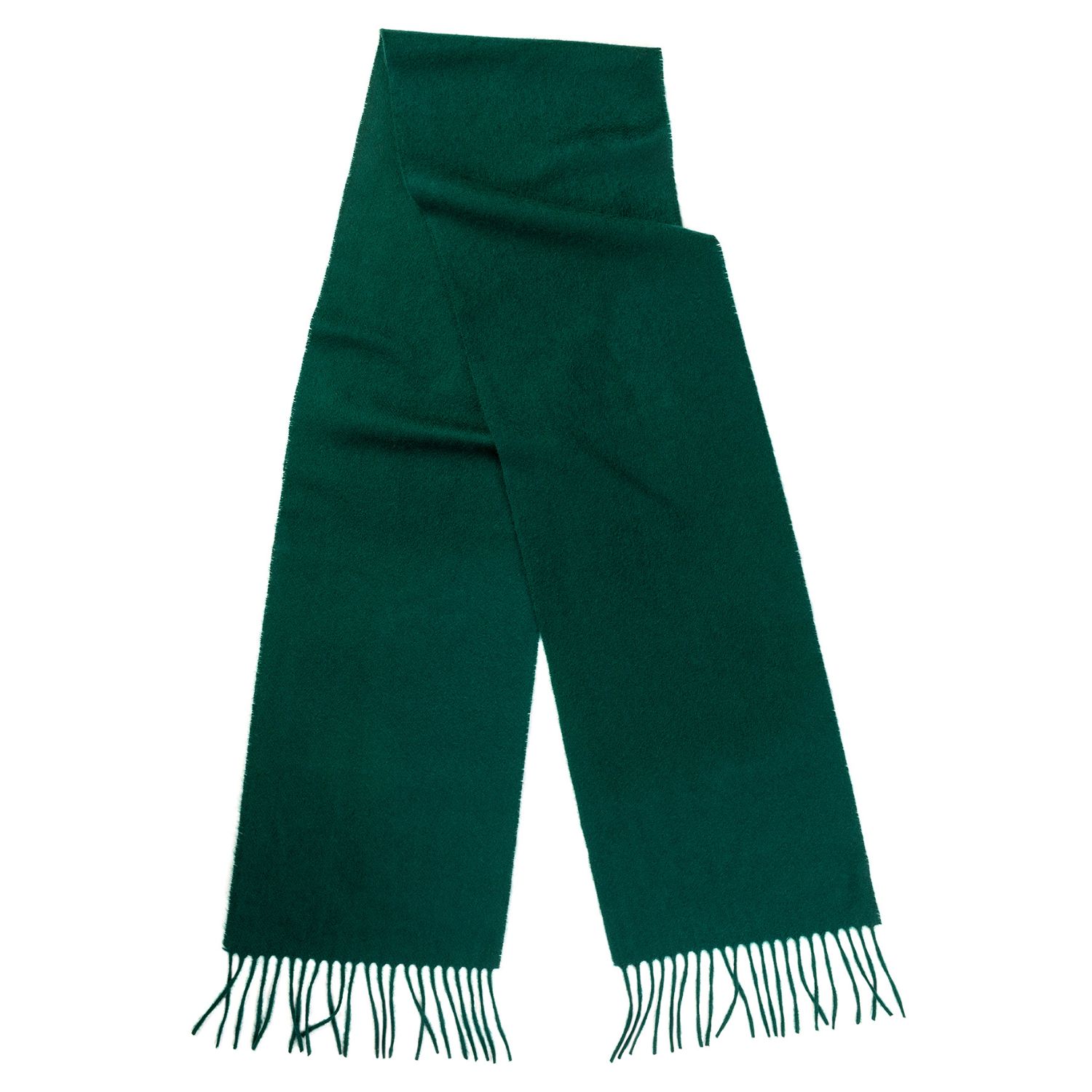 Men’s Oban Forest Green Cashmere Scarf Kinalba