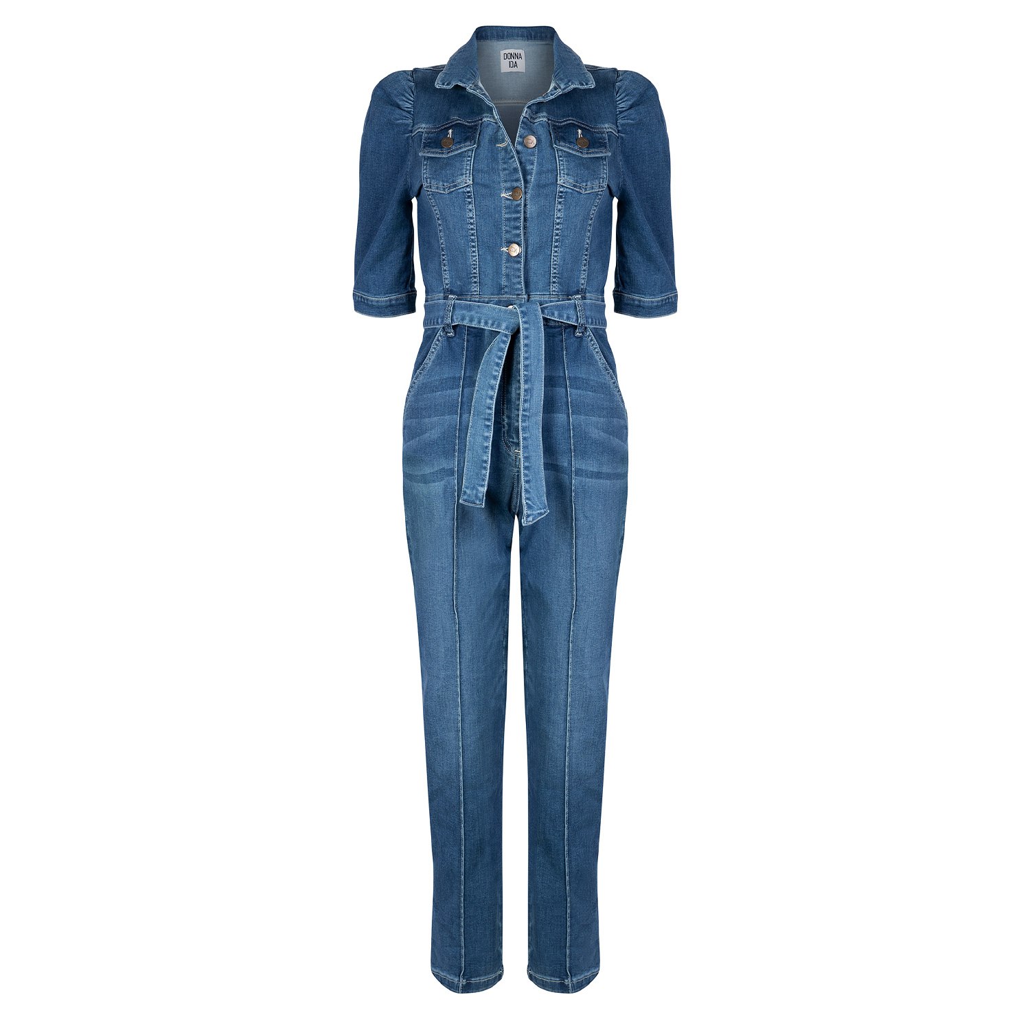 Women’s Blue Sophie The Nipped In Tailored Jumpsuit - Mad About You Xxs Donna Ida